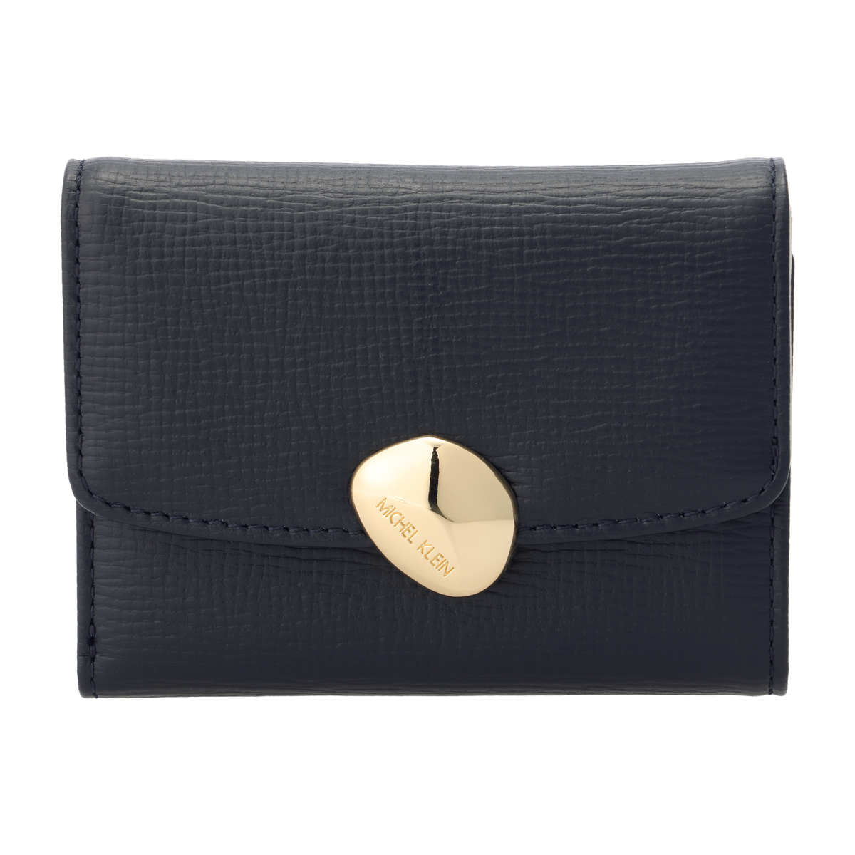 【MICHEL KLEIN(ミッシェル クラン)】牛本革二つ折り財布