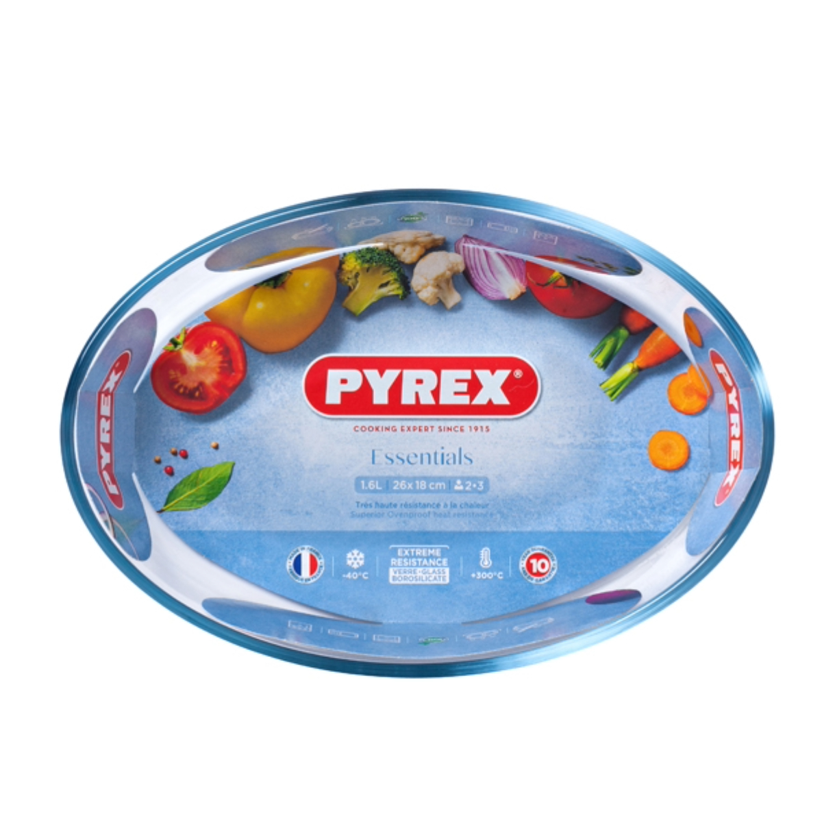 PYREX　オーバル・ロースターディッシュ1.6Ｌ　PRX0004