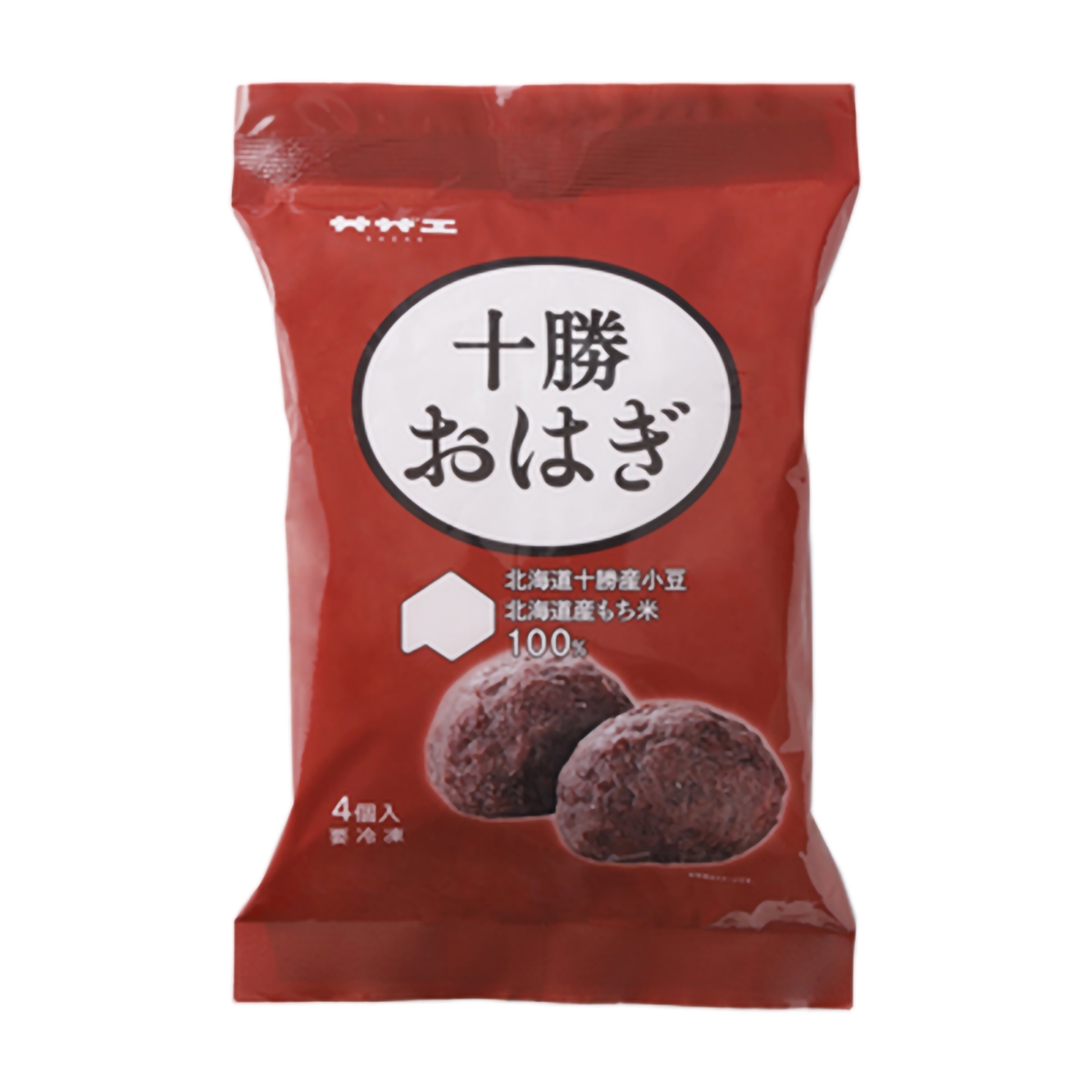 おはぎさま 専用 冷凍】サザエ食品 十勝おはぎ（粒あん） 4個入り 270303 | かぜとゆき