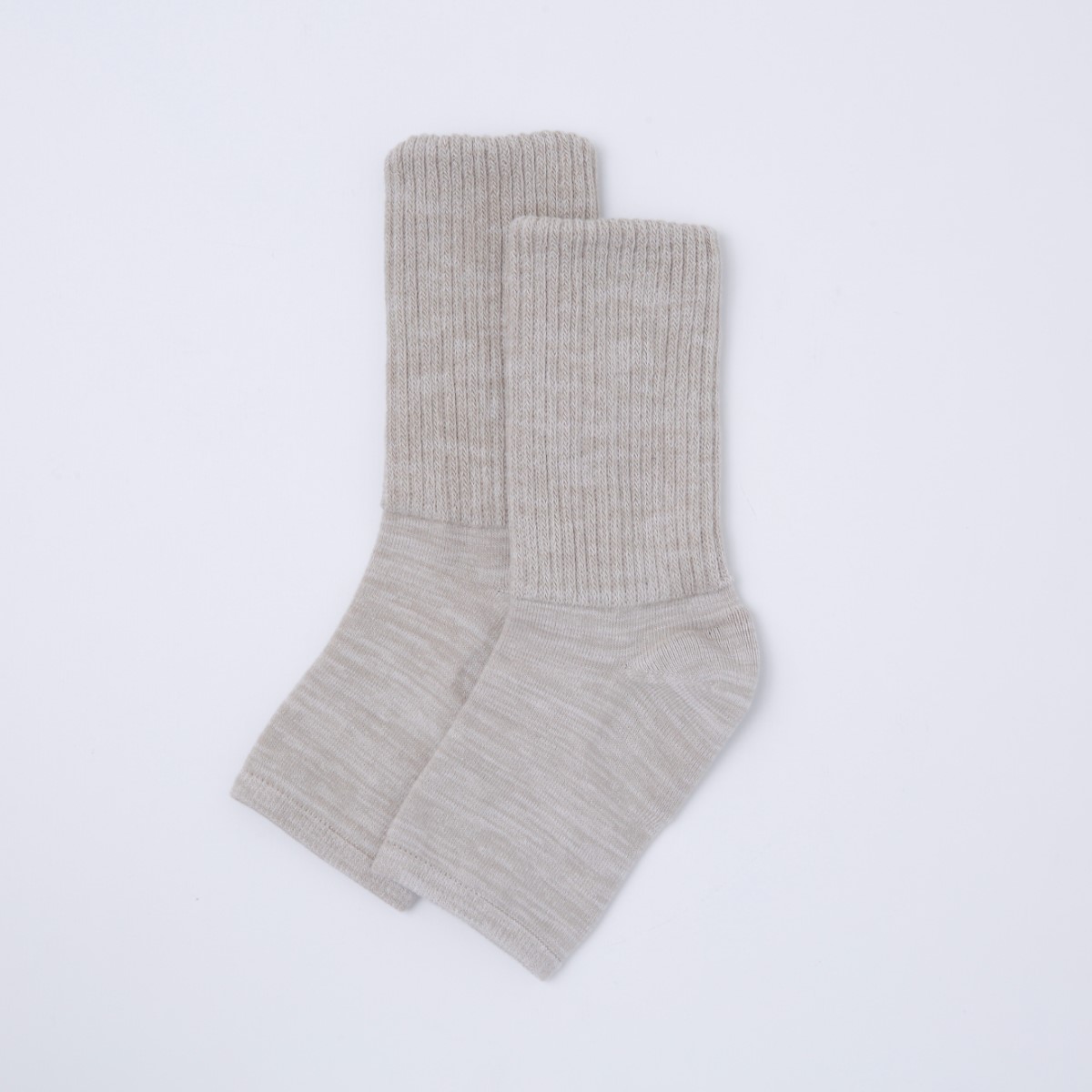 【歩くぬか袋】 かかとケア靴下 あったかトゥレス 女性用 KOME329