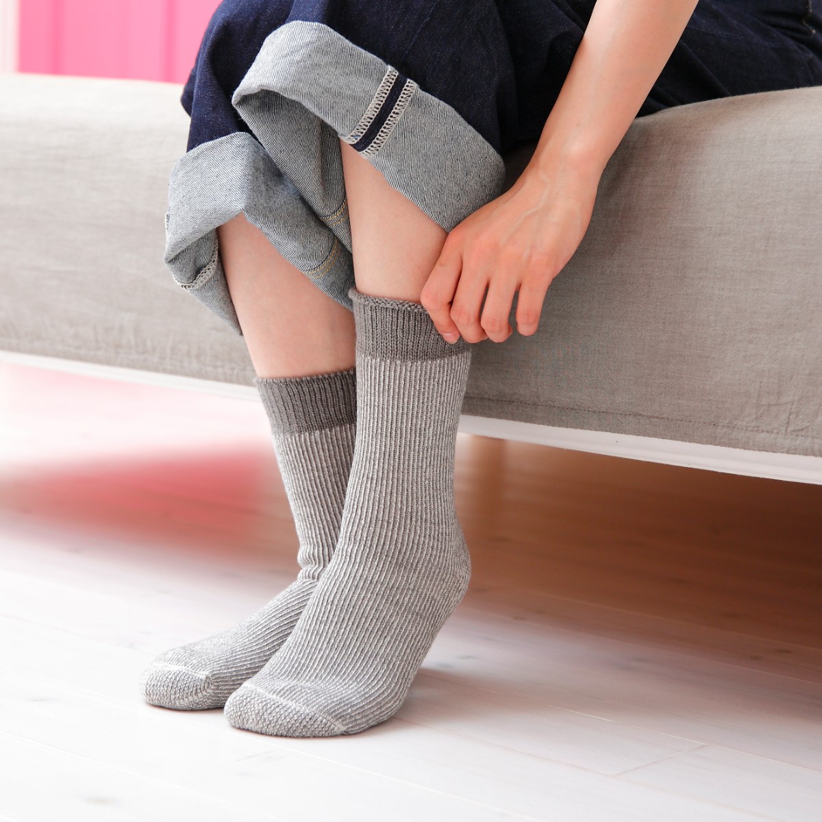 4層極暖ルームソックス 温フィーユ 女性用 C-1