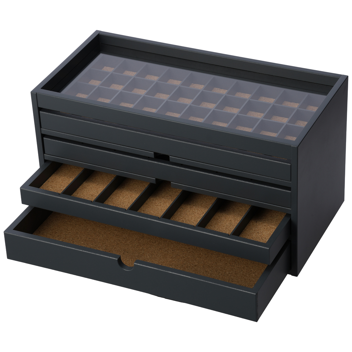 ディスプレイジュエリーボックス幅40　4段タイプ