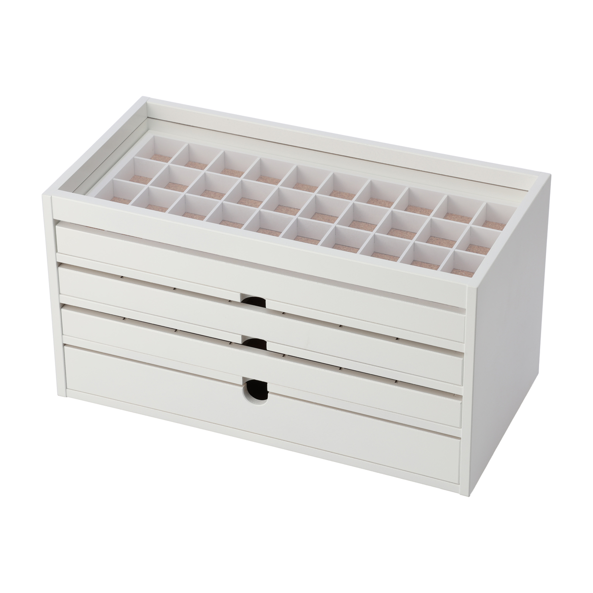 ディスプレイジュエリーボックス幅40　4段タイプ