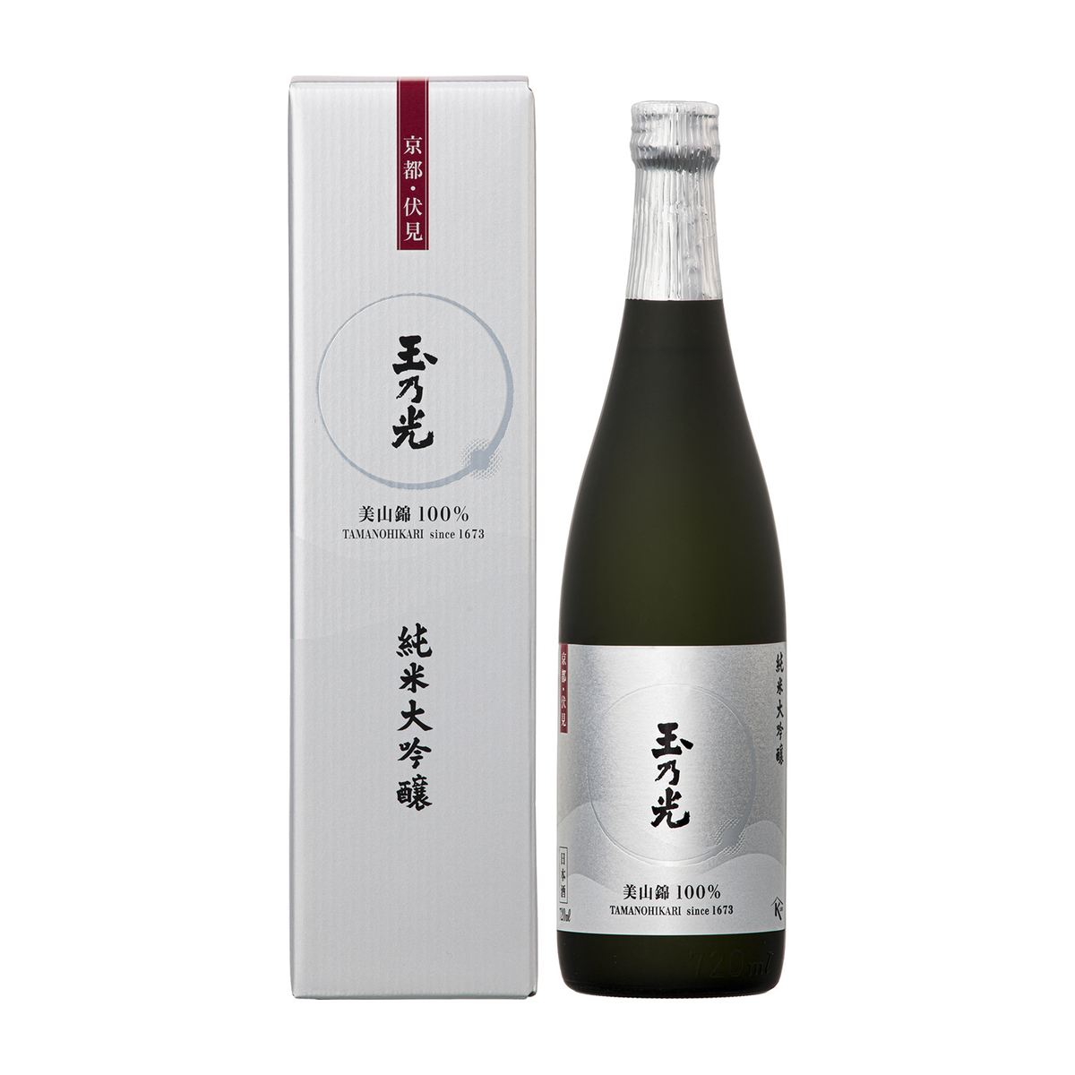 玉乃光 純米大吟醸 美山錦100％ 720ml 化粧箱入り 【日本酒 京都府