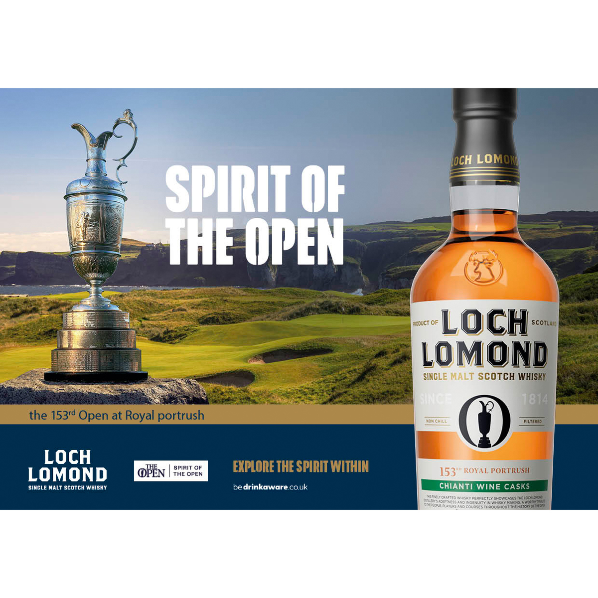 ロッホローモンド　全英オープンゴルフ153rd　スペシャルエディション　46度　700ml　【ウイスキー　スコットランド】