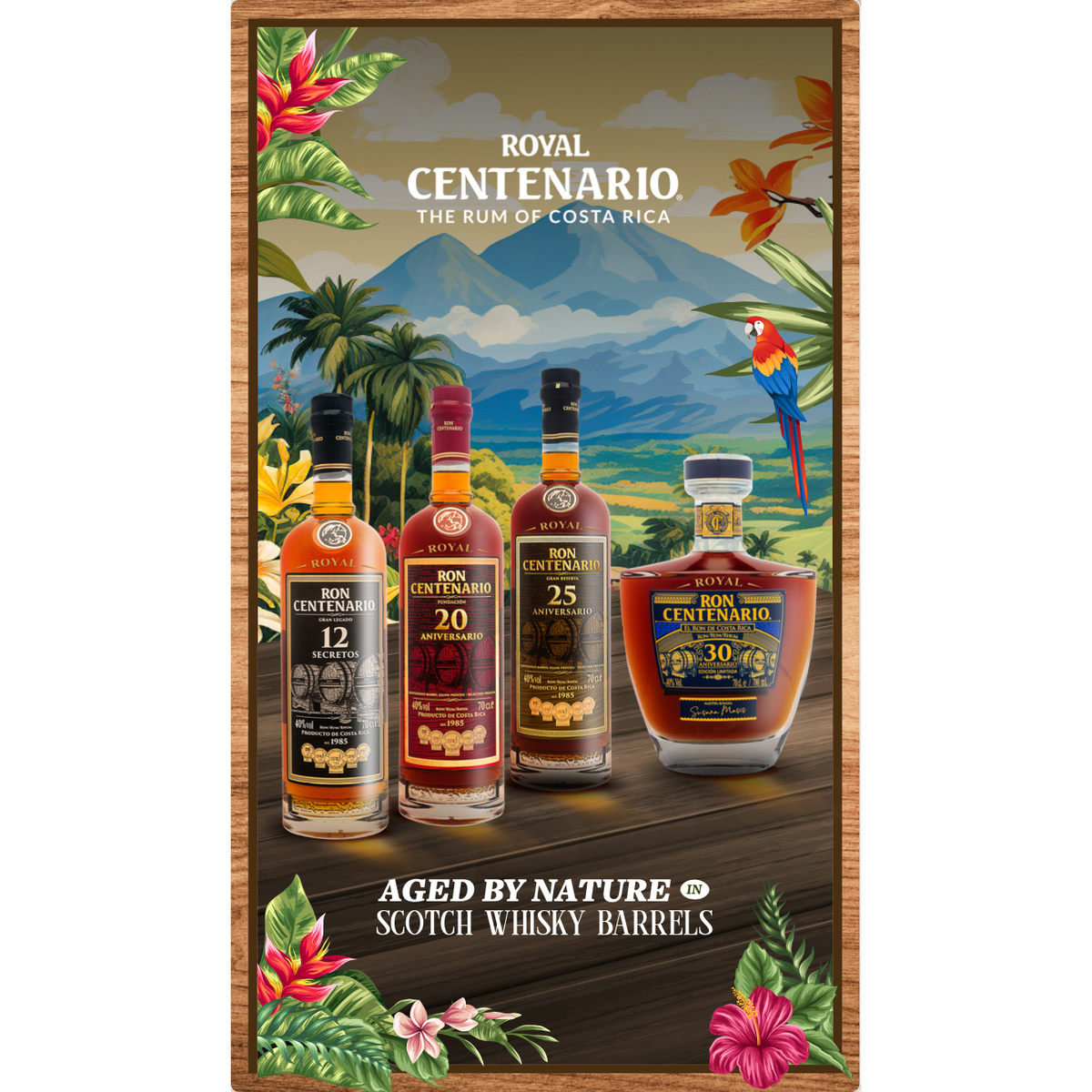 ロイヤル・センテナリオ 12年 グランレガド　40度　700ml　【ラム　コスタリカ】