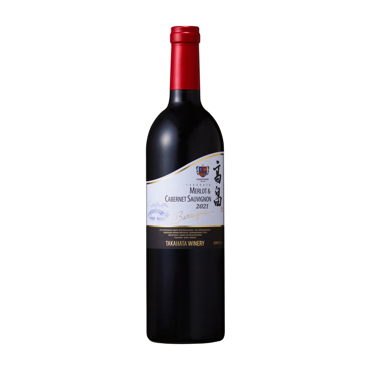 高畠ワイナリー バリックメルロー＆カベルネ・ソーヴィニヨン 750ml