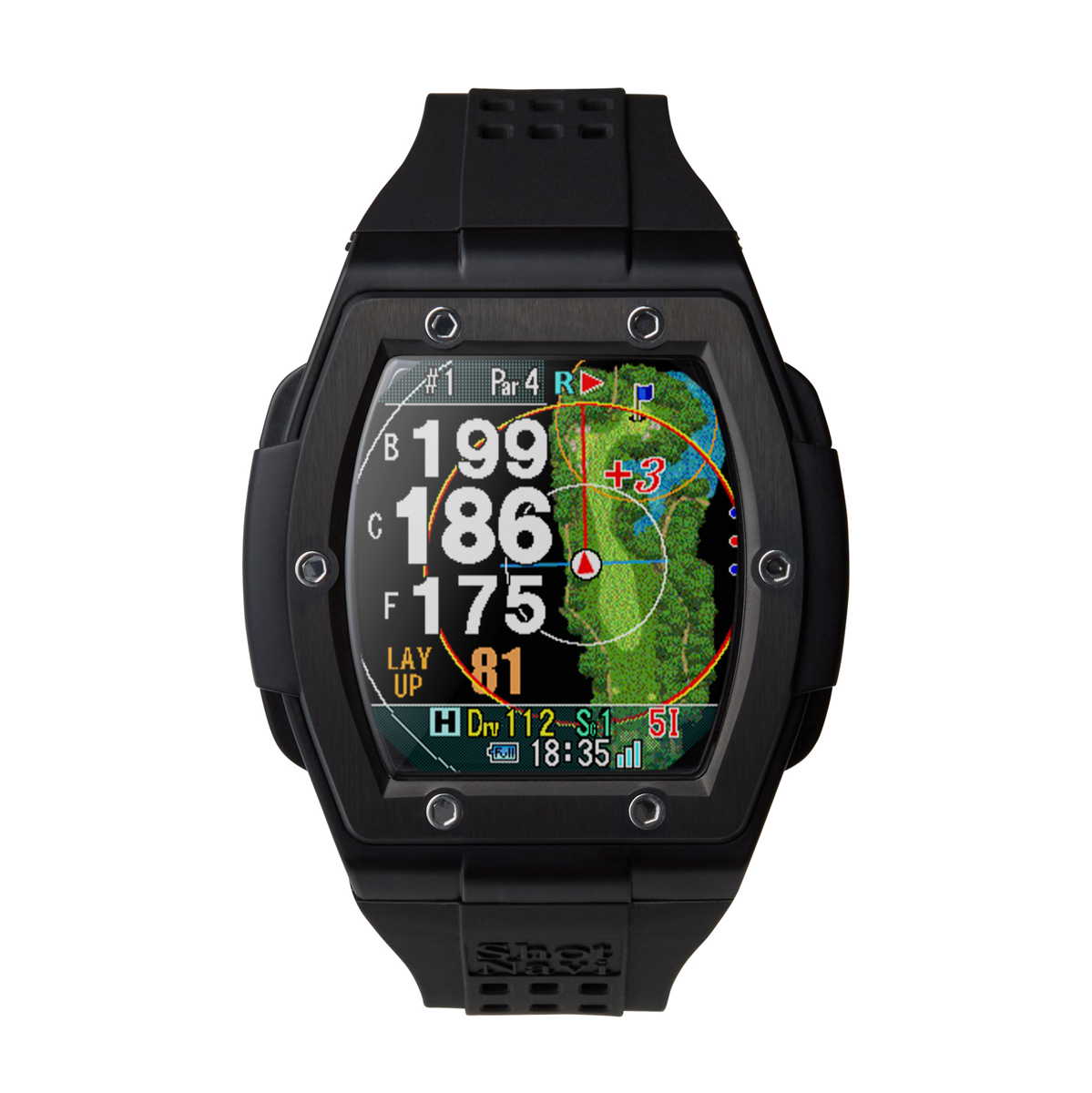 腕時計型GPSゴルフナビ Shot Navi CREST2