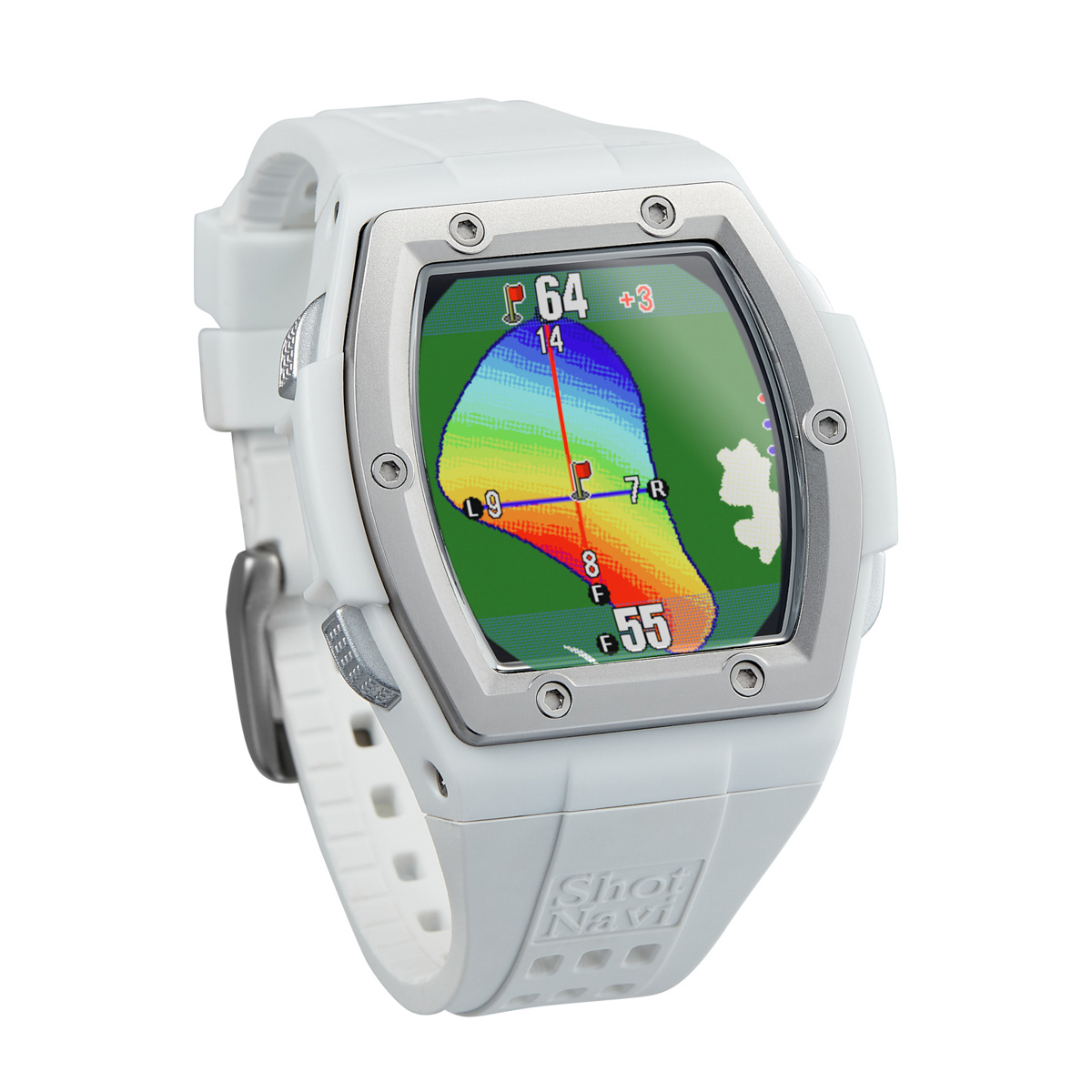 腕時計型GPSゴルフナビ Shot Navi CREST2