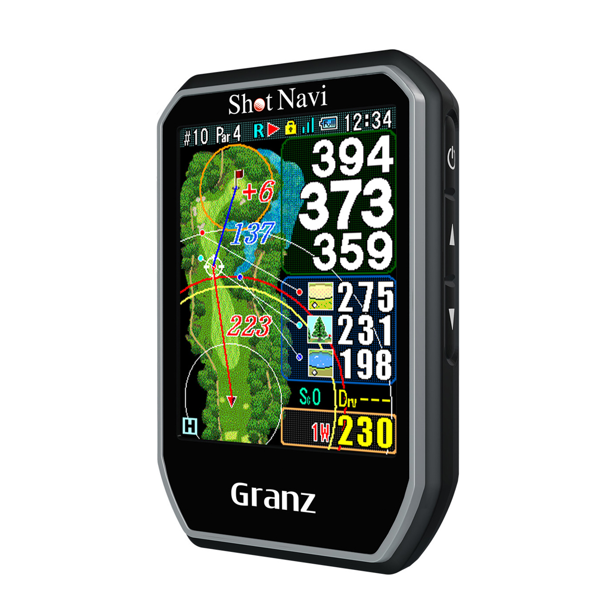 ハンディタイプ GPSゴルフナビ Shot Navi Granz