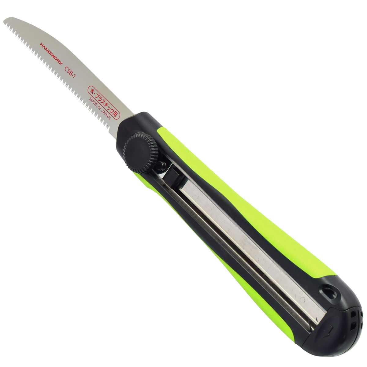 リサイクルダブルソー イエローグリーン(高儀)