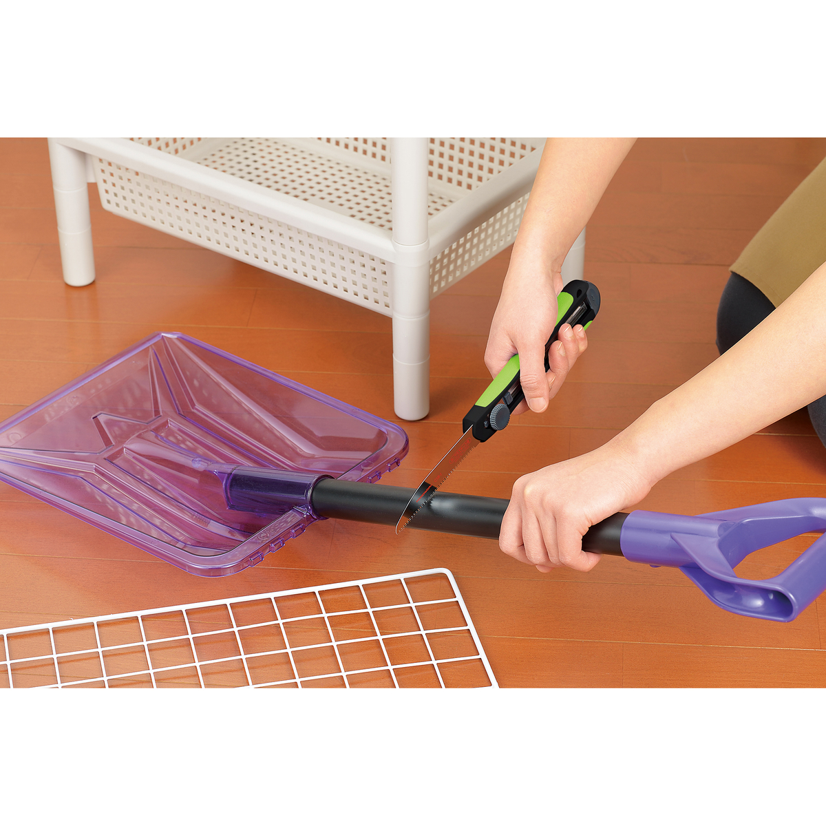 リサイクルダブルソー イエローグリーン(高儀)