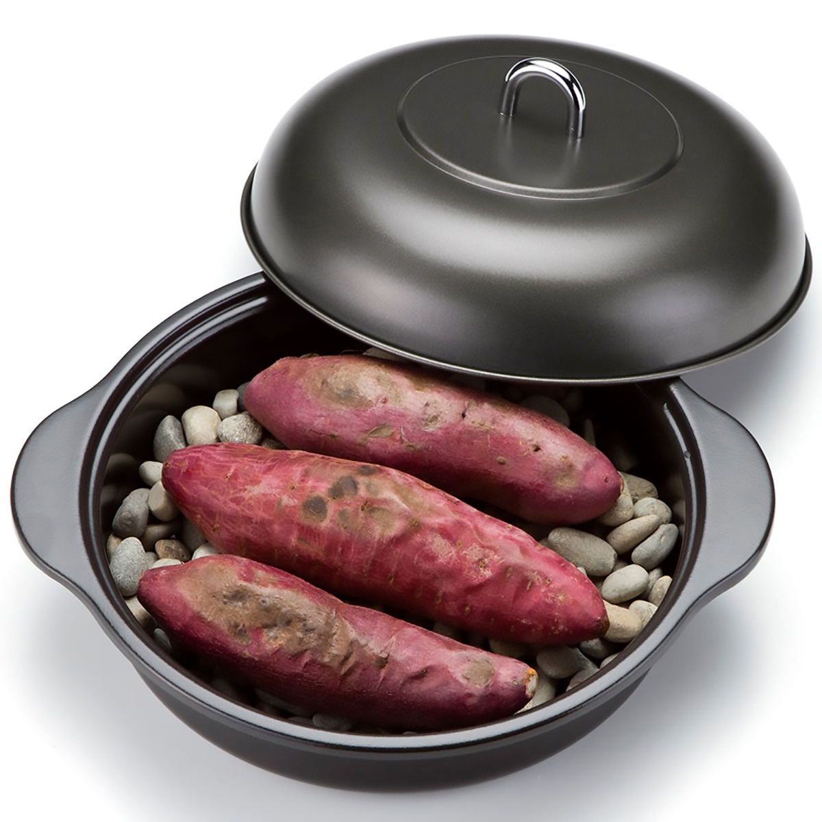 ホーロー石焼いも器24cm