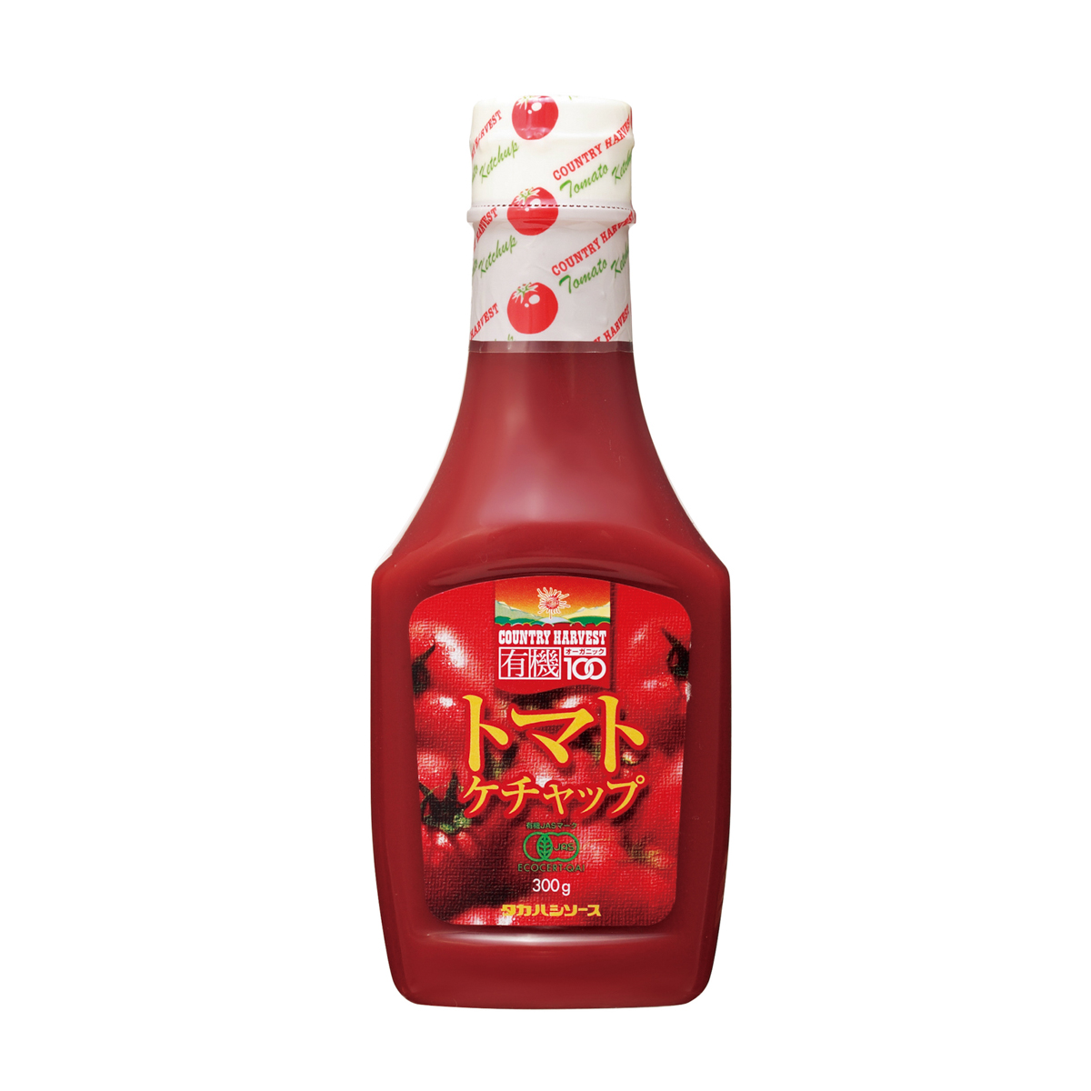 カントリーハーヴェスト 有機トマトケチャップ　300gセミハード