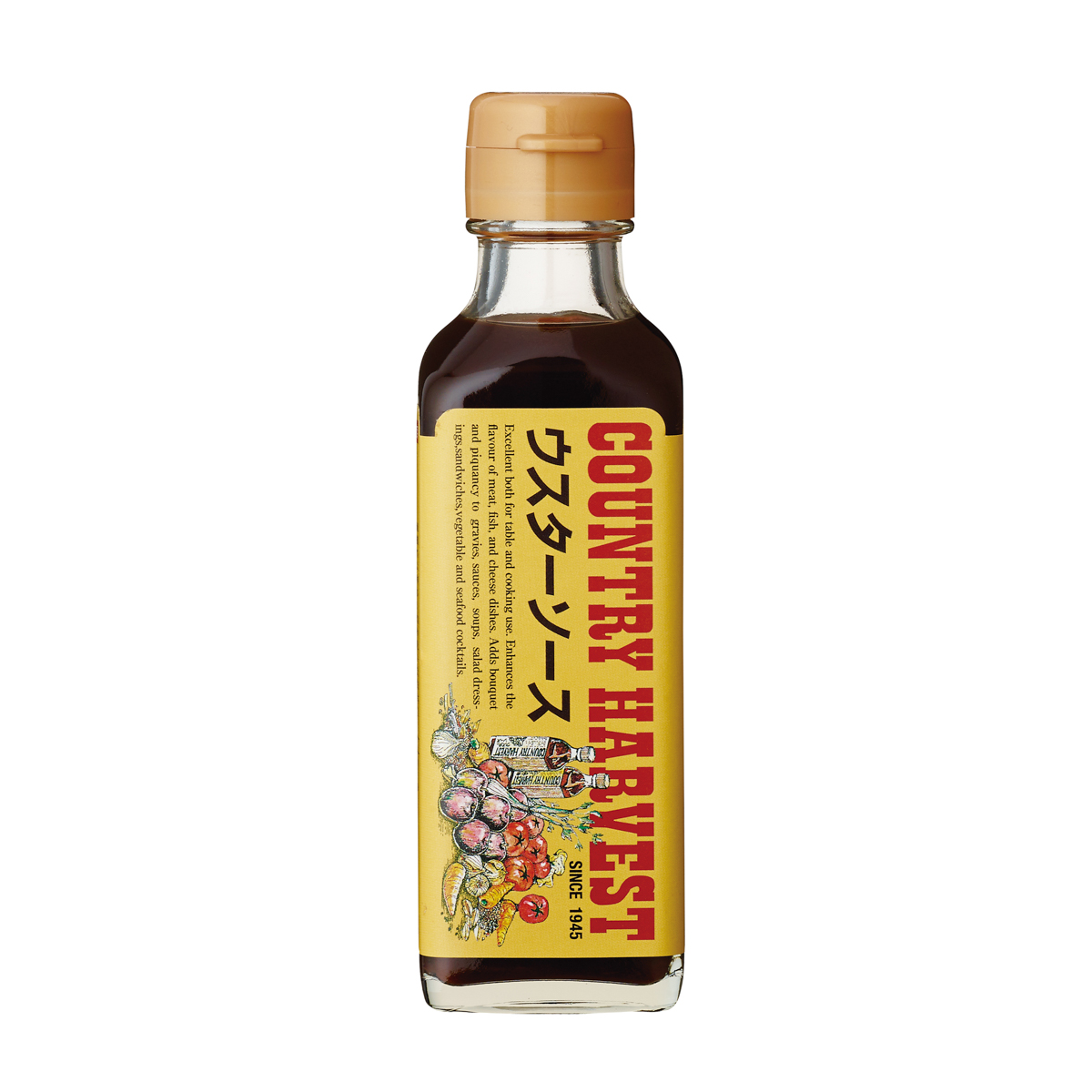 カントリーハーヴェスト ウスターソース 180ml