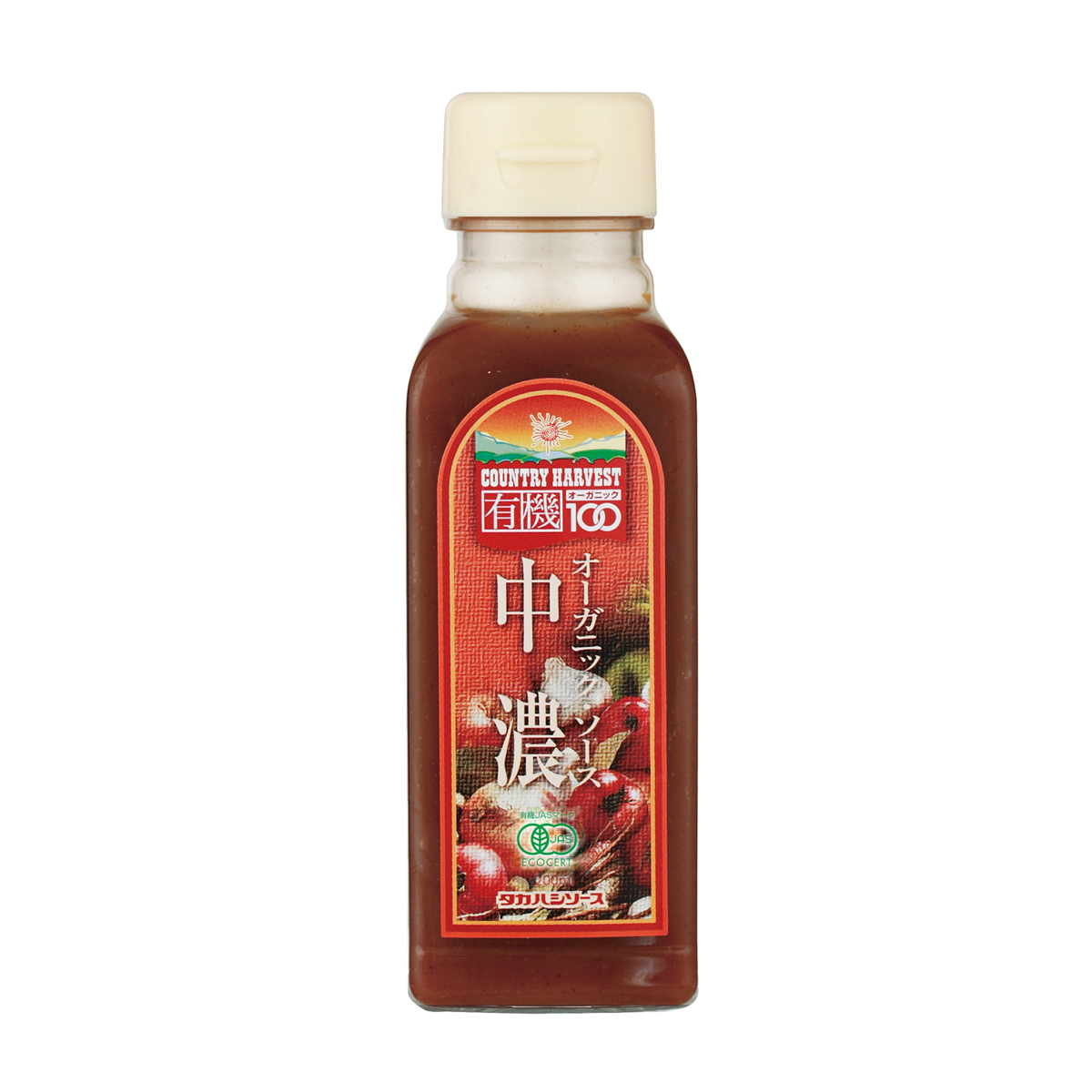 カントリーハーヴェスト オーガニック中濃ソース 200ｍl