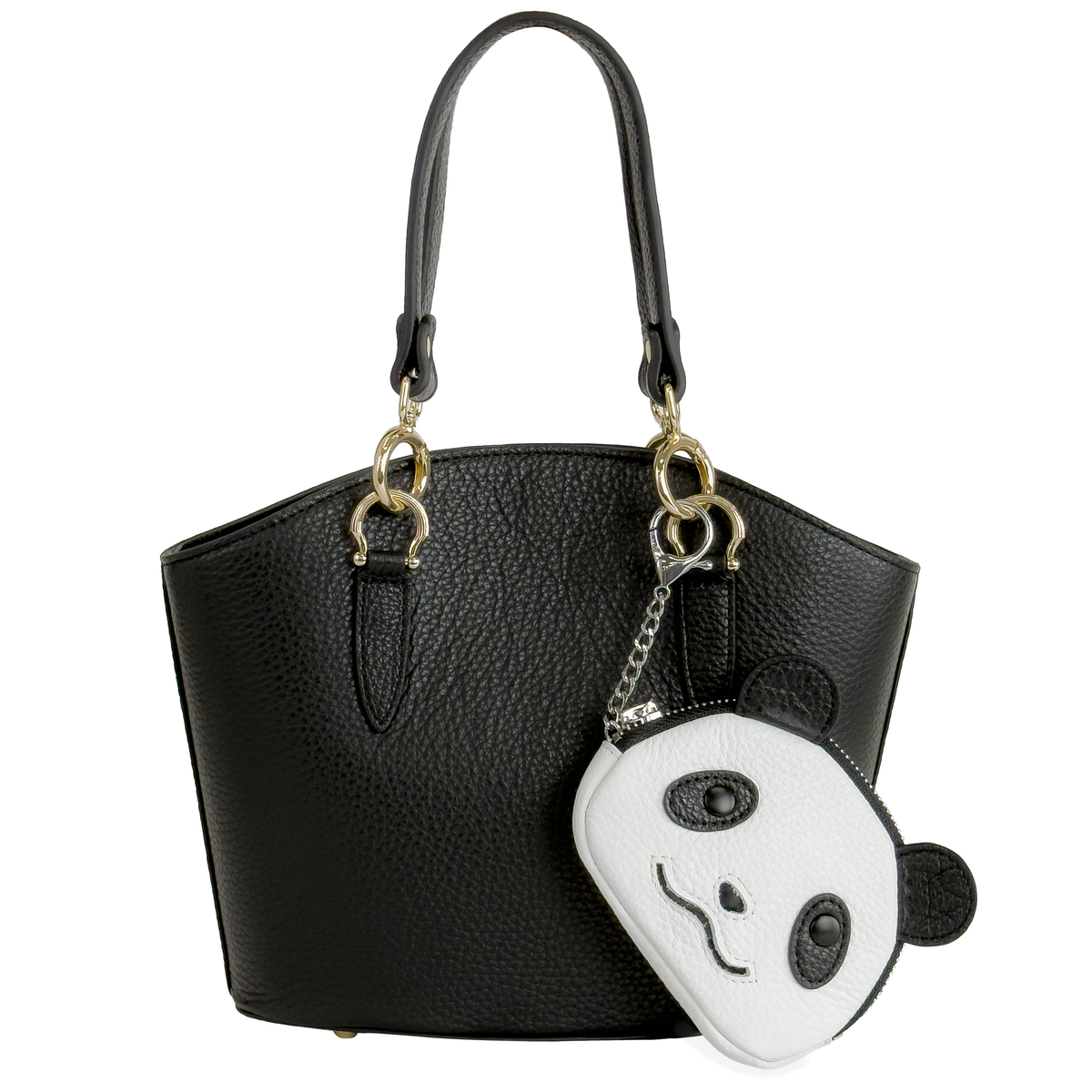 イタリアンレザーアニマルポーチ