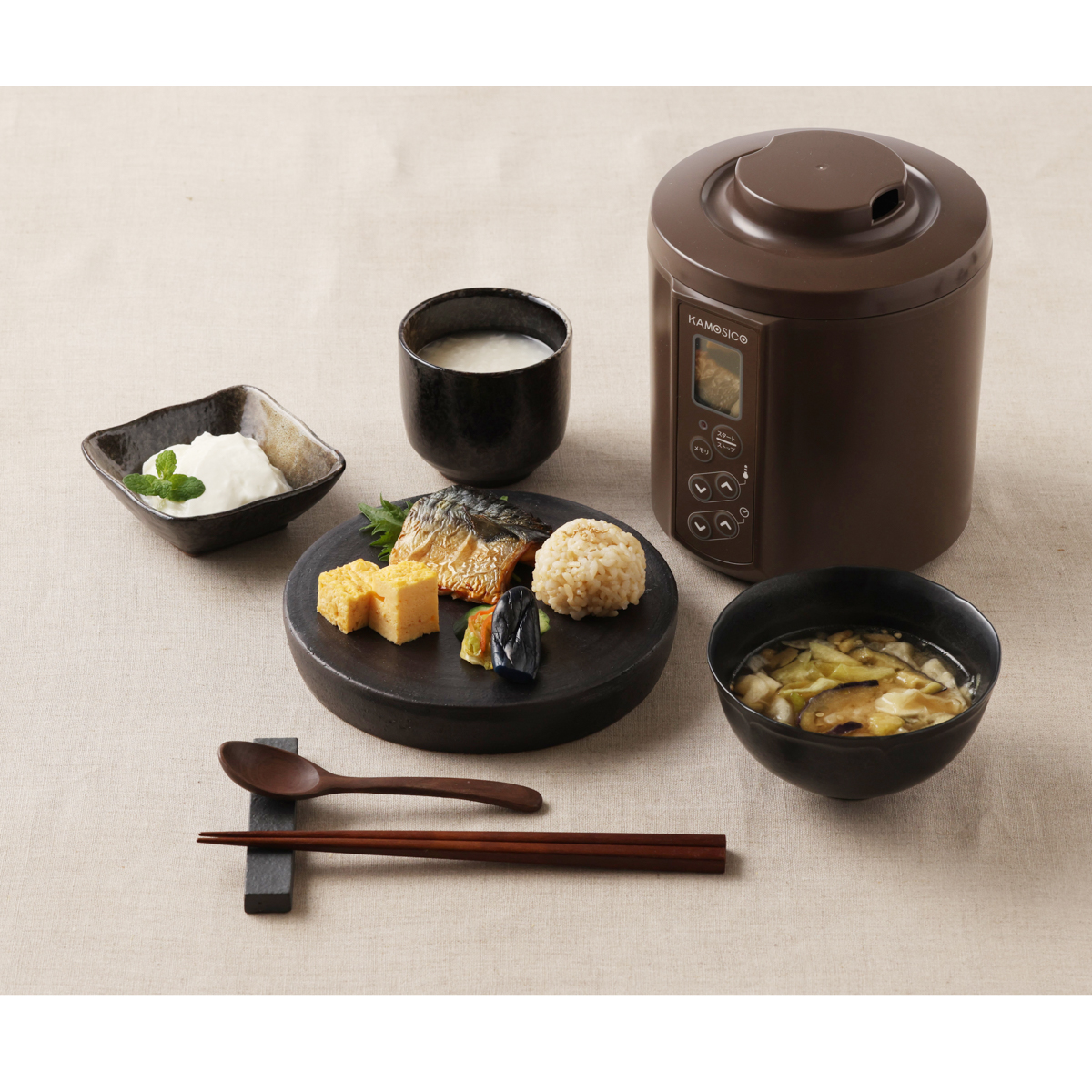タニカ電器　発酵食メーカー　KAMOSICO　スタンダードセット