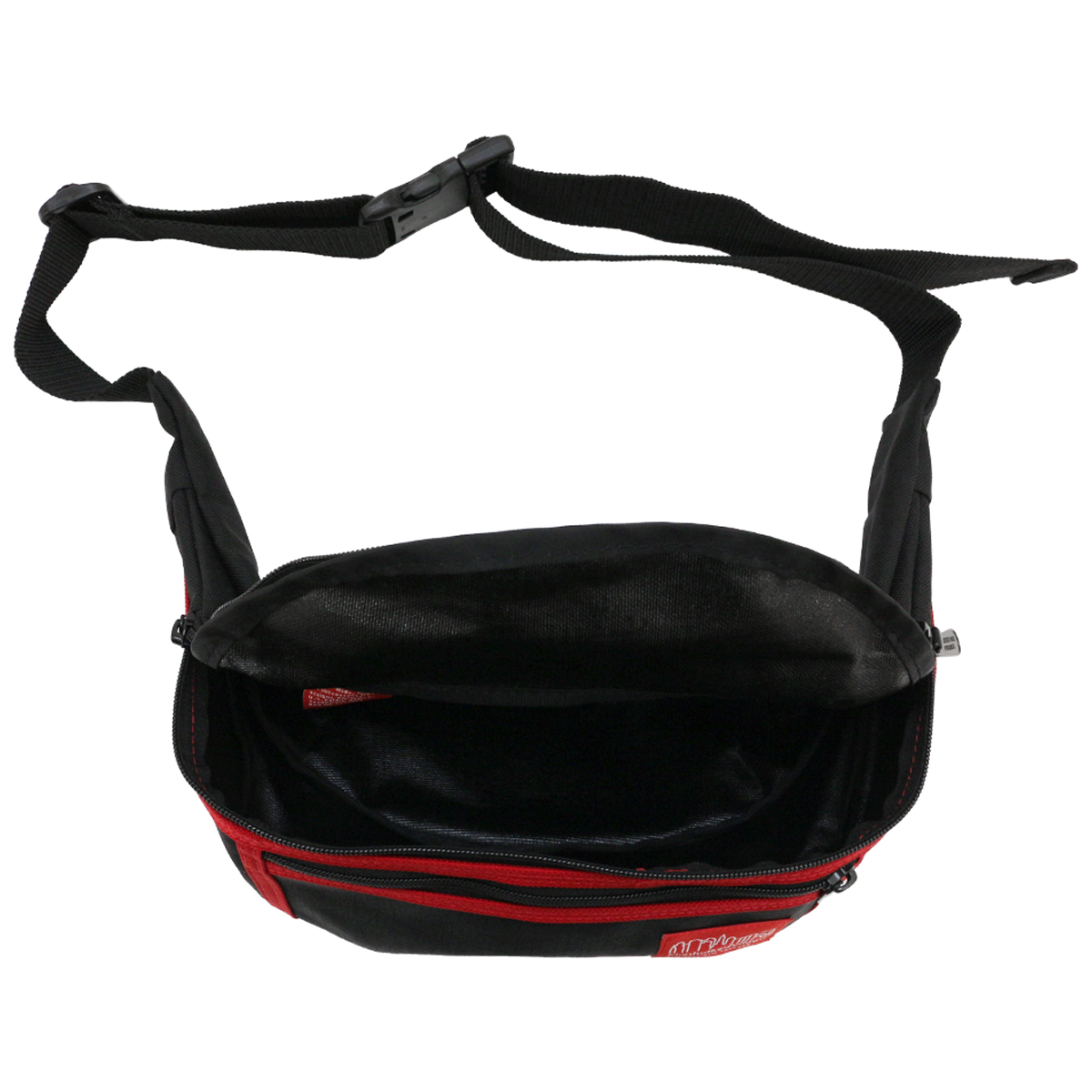 Manhattan Portage マンハッタンポーテージ 1101-MUL Black/Red ボディバッグ