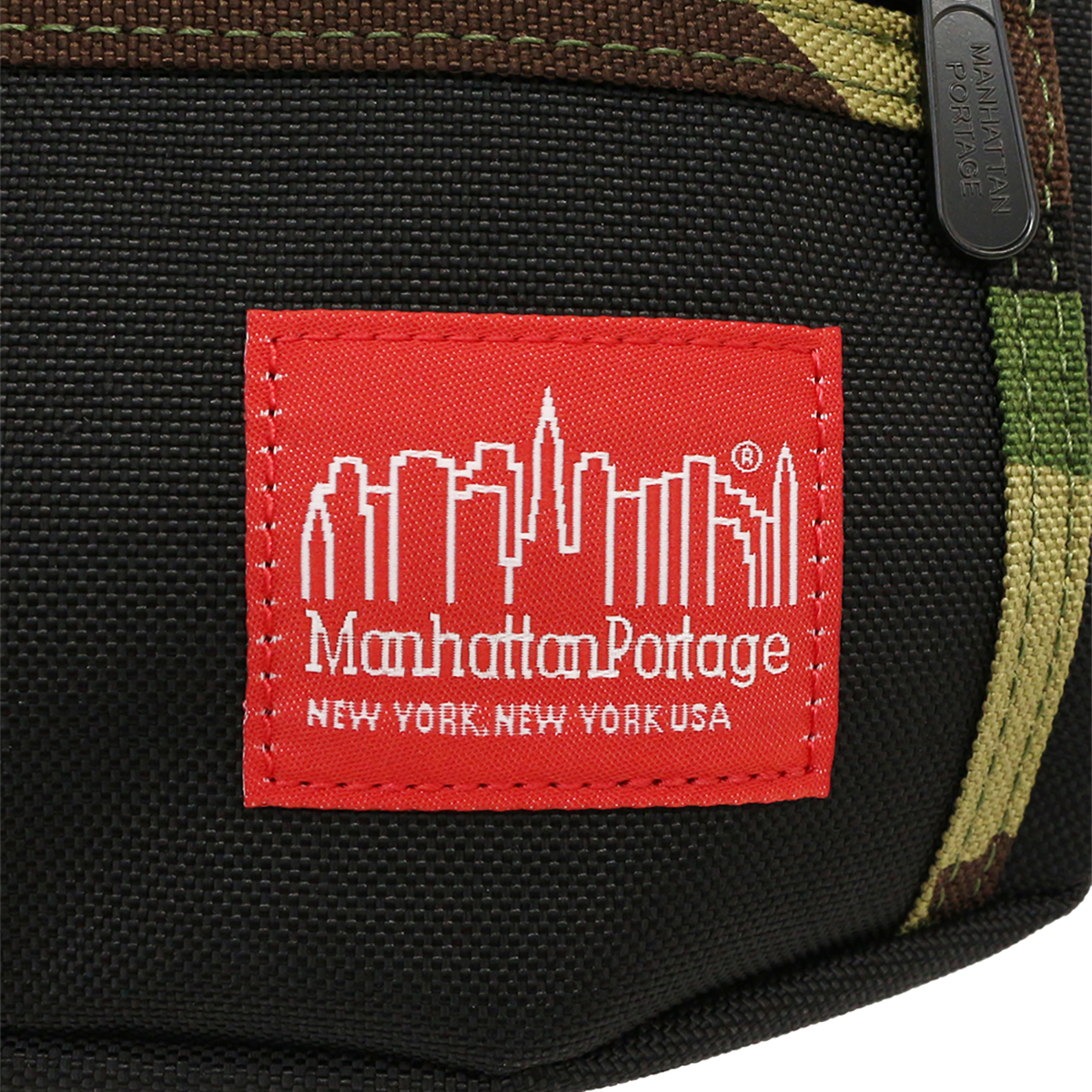 Manhattan Portage マンハッタンポーテージ 1101-MUL Black/Camo ボディバッグ