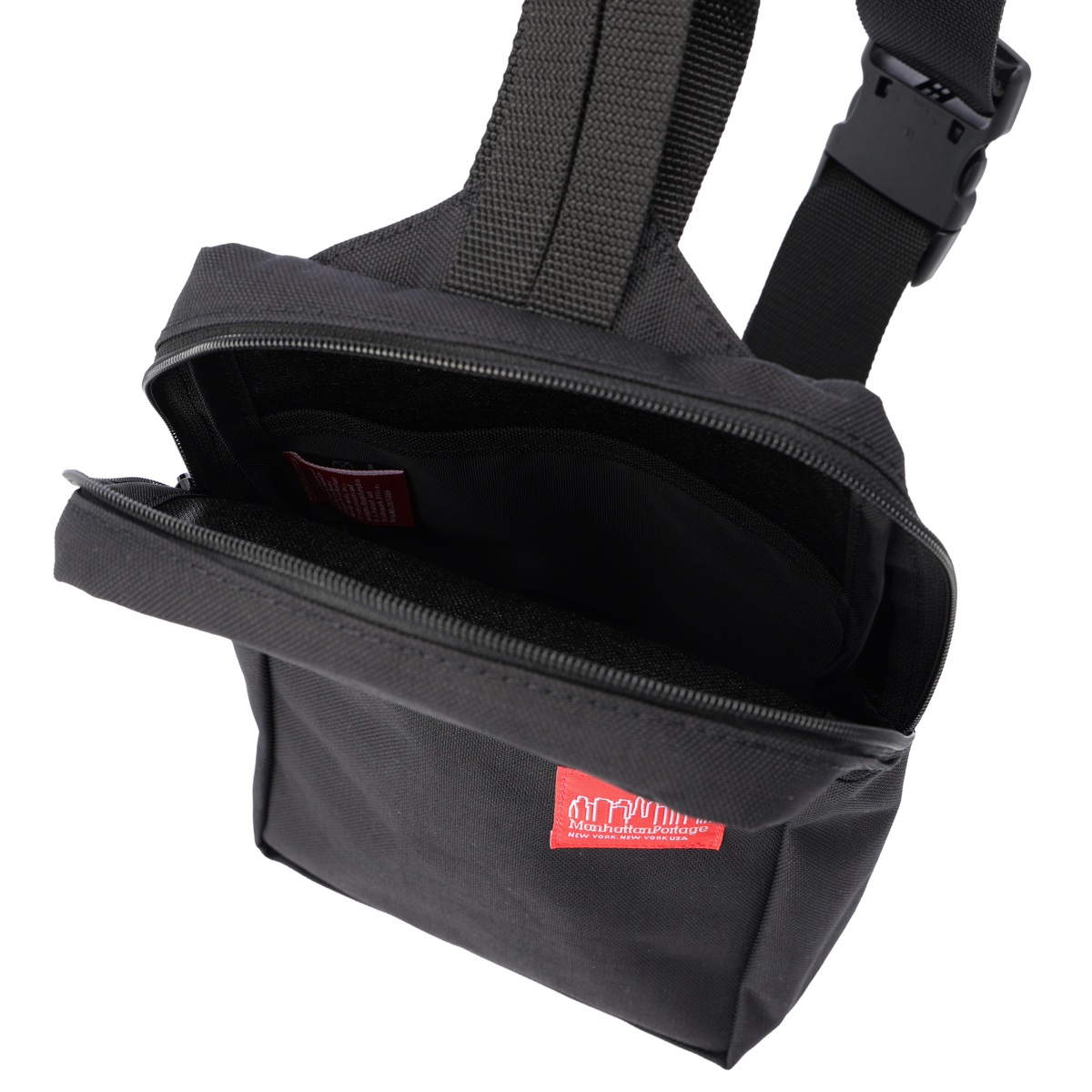 Manhattan Portage マンハッタンポーテージ 1910 Black ボディバッグ