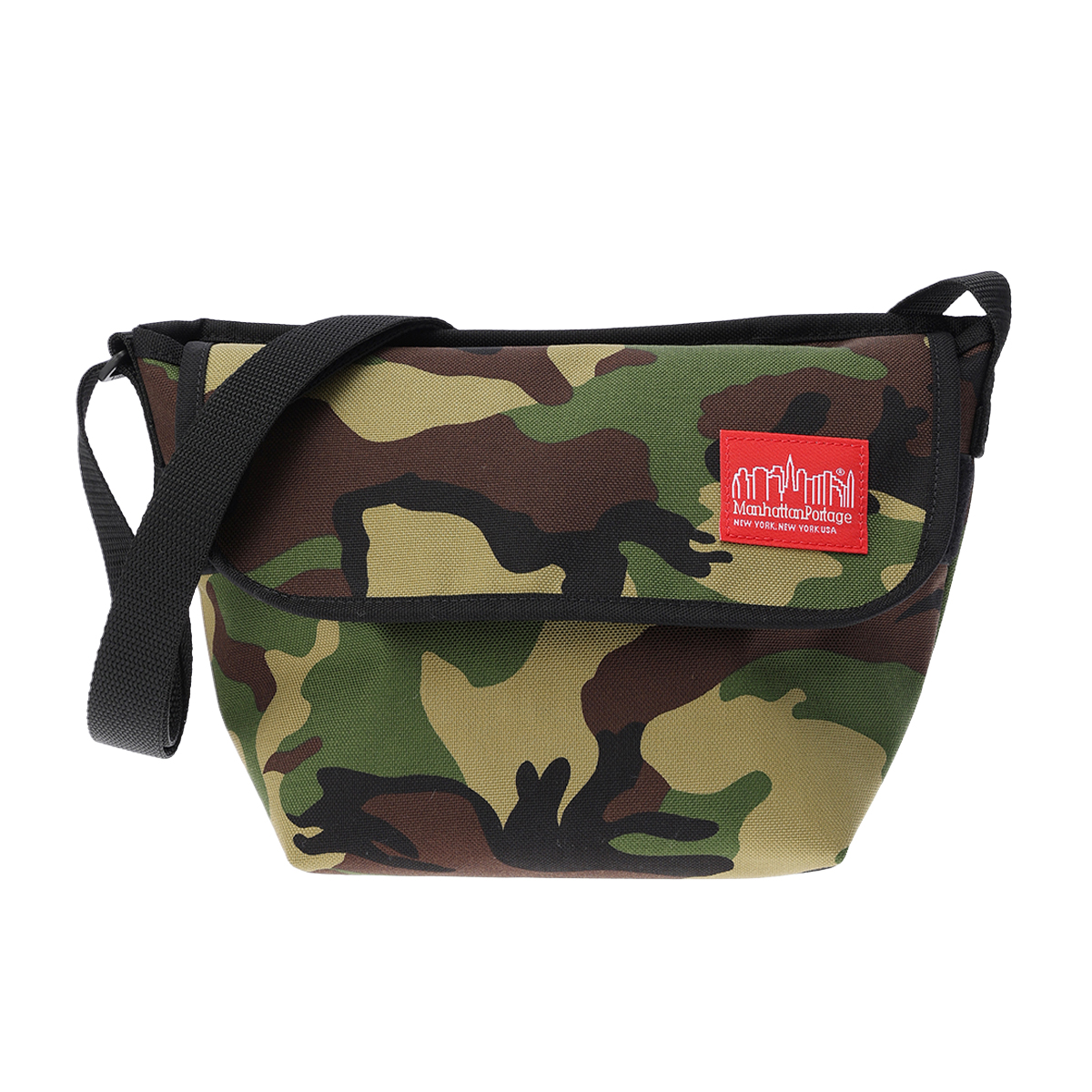 Manhattan Portage マンハッタンポーテージ 1603 W.Camo メッセンジャーバッグ