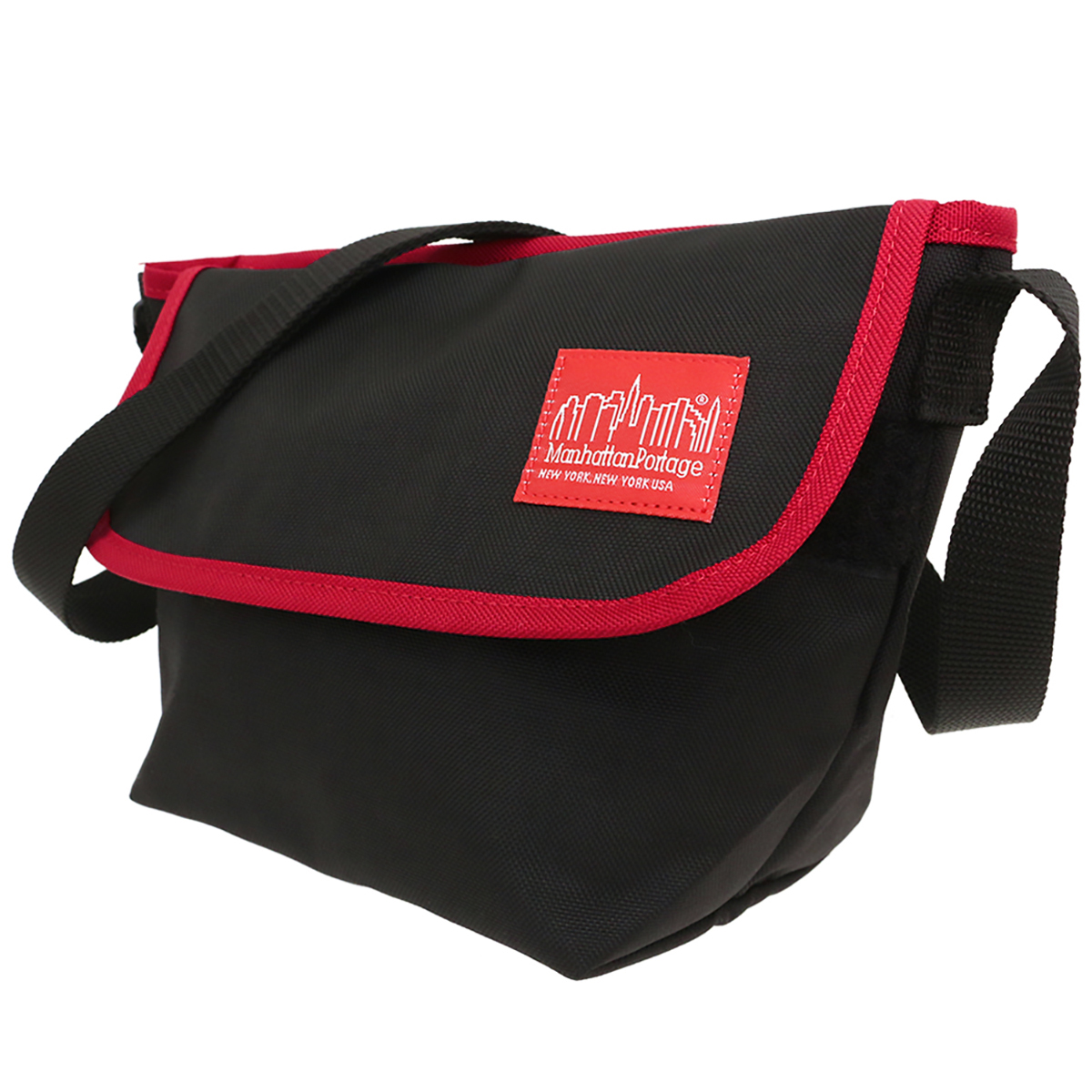 Manhattan Portage マンハッタンポーテージ 1603-MUL Black/Red メッセンジャーバッグ
