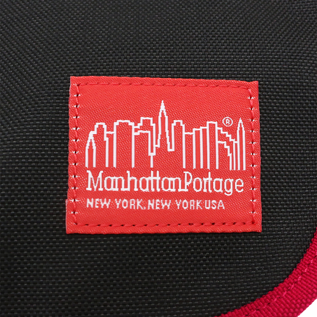 Manhattan Portage マンハッタンポーテージ 1603-MUL Black/Red メッセンジャーバッグ