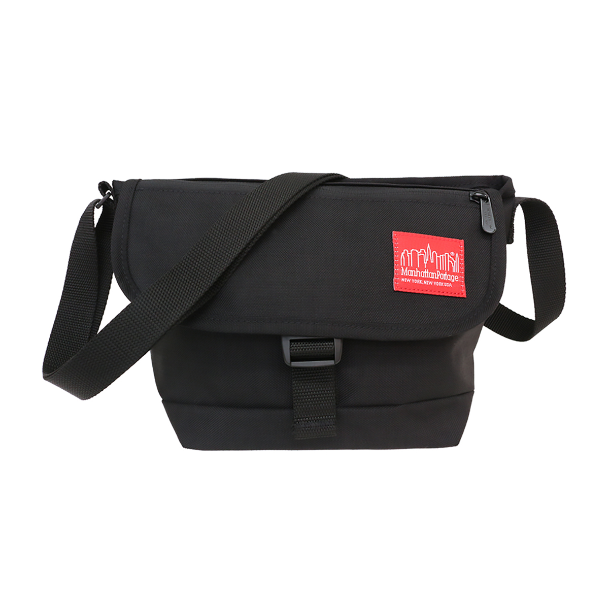 Manhattan Portage マンハッタンポーテージ 1603FZP Black メッセンジャーバッグ