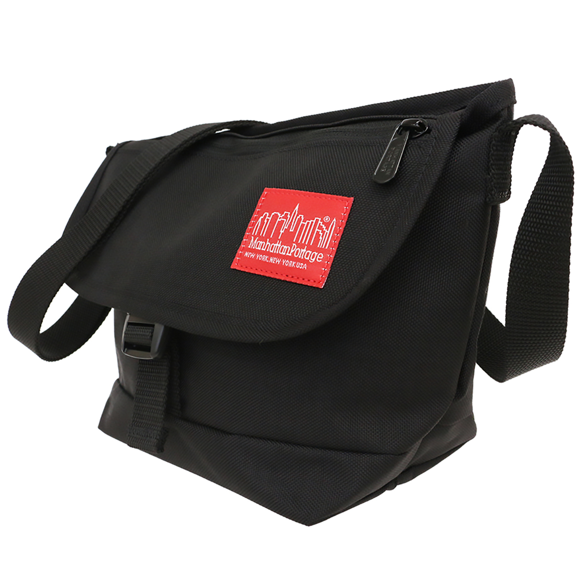 Manhattan Portage マンハッタンポーテージ 1603FZP Black メッセンジャーバッグ