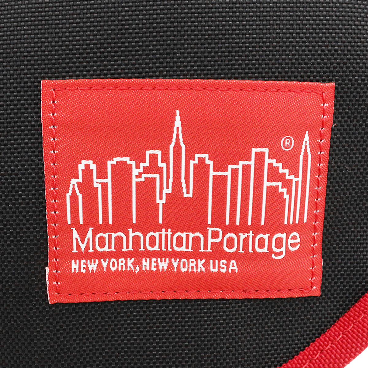 Manhattan Portage マンハッタンポーテージ 1605JR-MUL Black/Red メッセンジャーバッグ