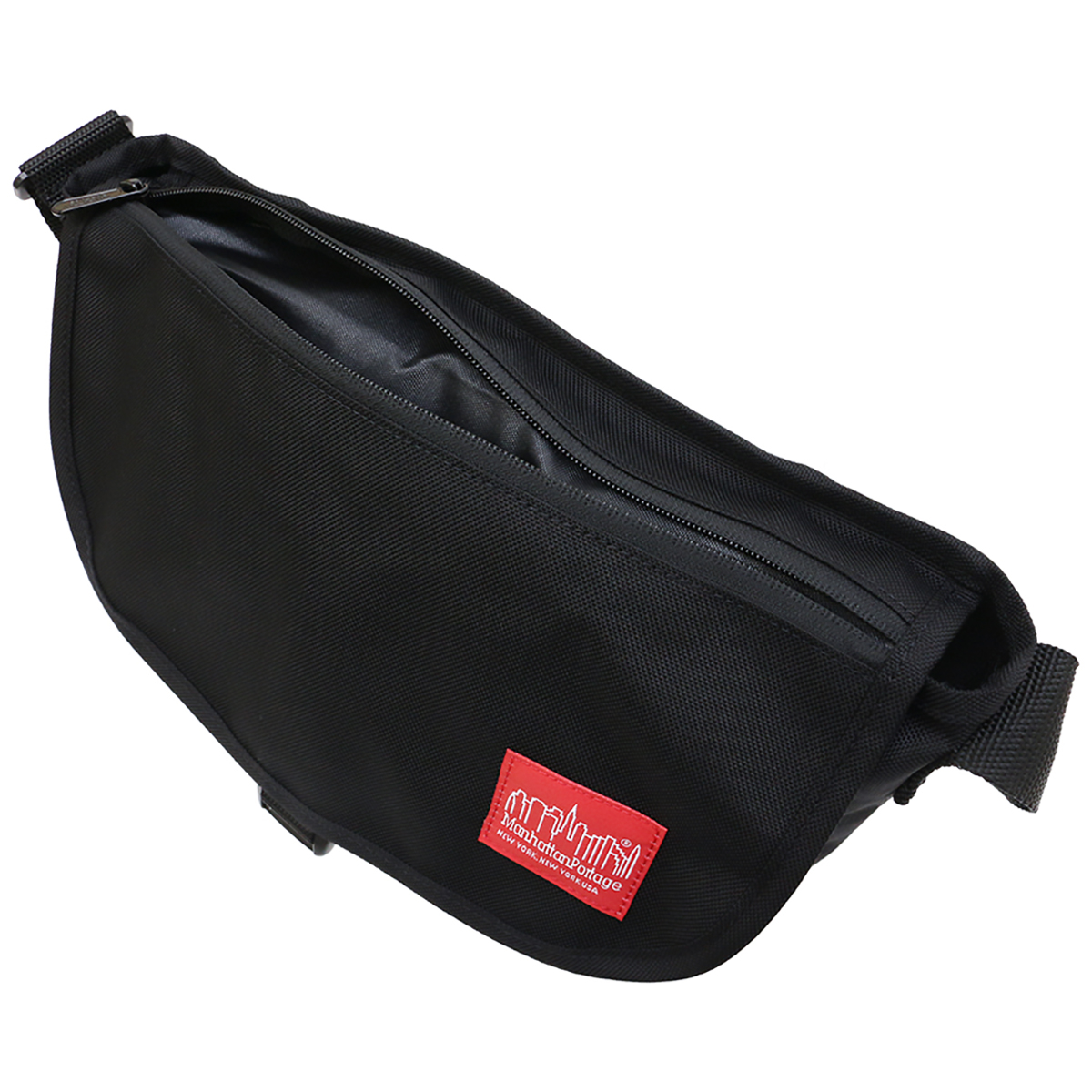 Manhattan Portage マンハッタンポーテージ 1605JRSFZP Black メッセンジャーバッグ