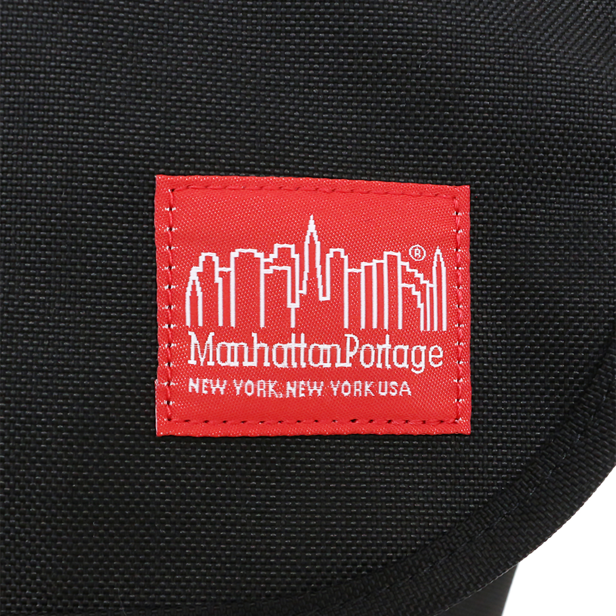Manhattan Portage マンハッタンポーテージ 1605JRSFZP Black メッセンジャーバッグ