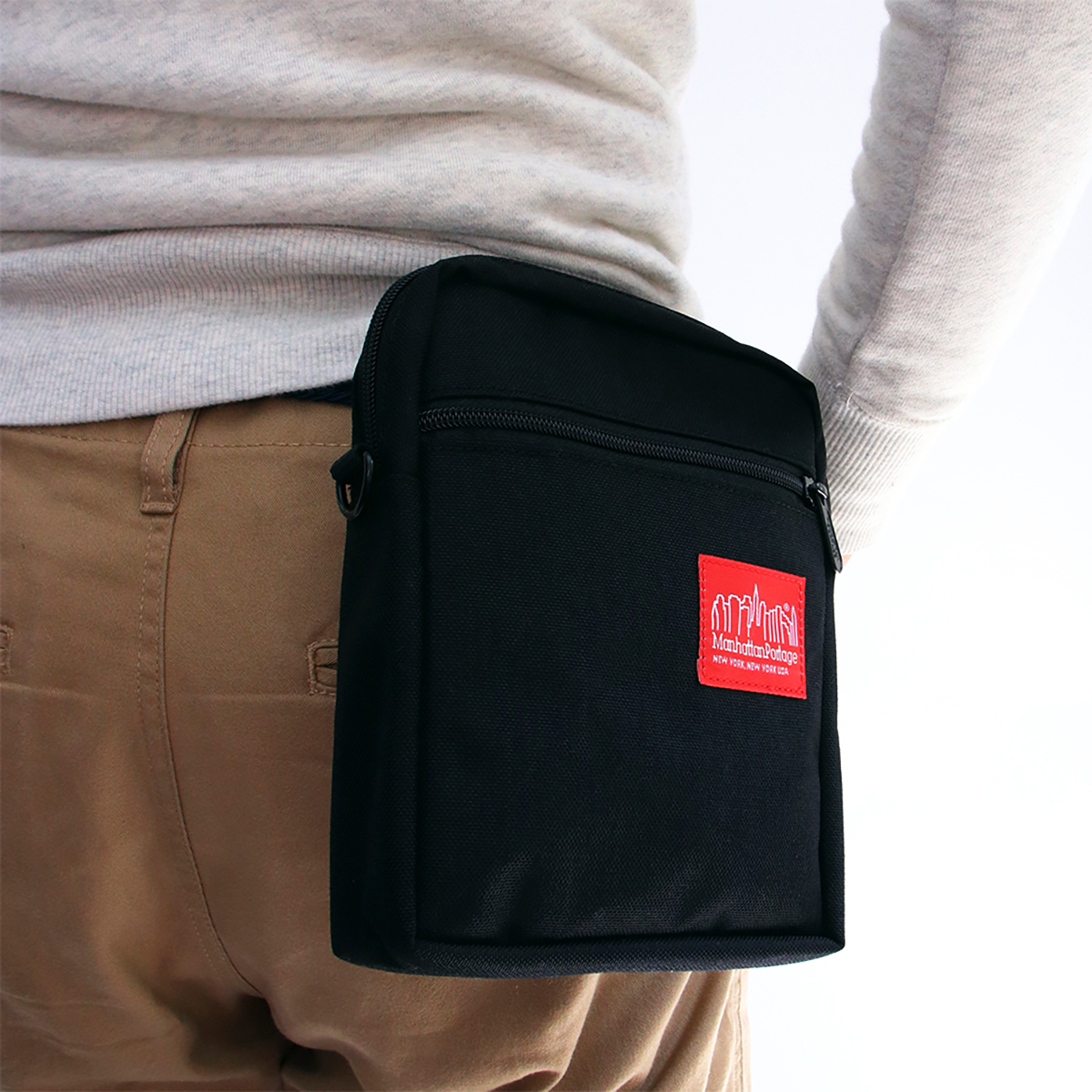 Manhattan Portage マンハッタンポーテージ 1403 Black ショルダーバッグ