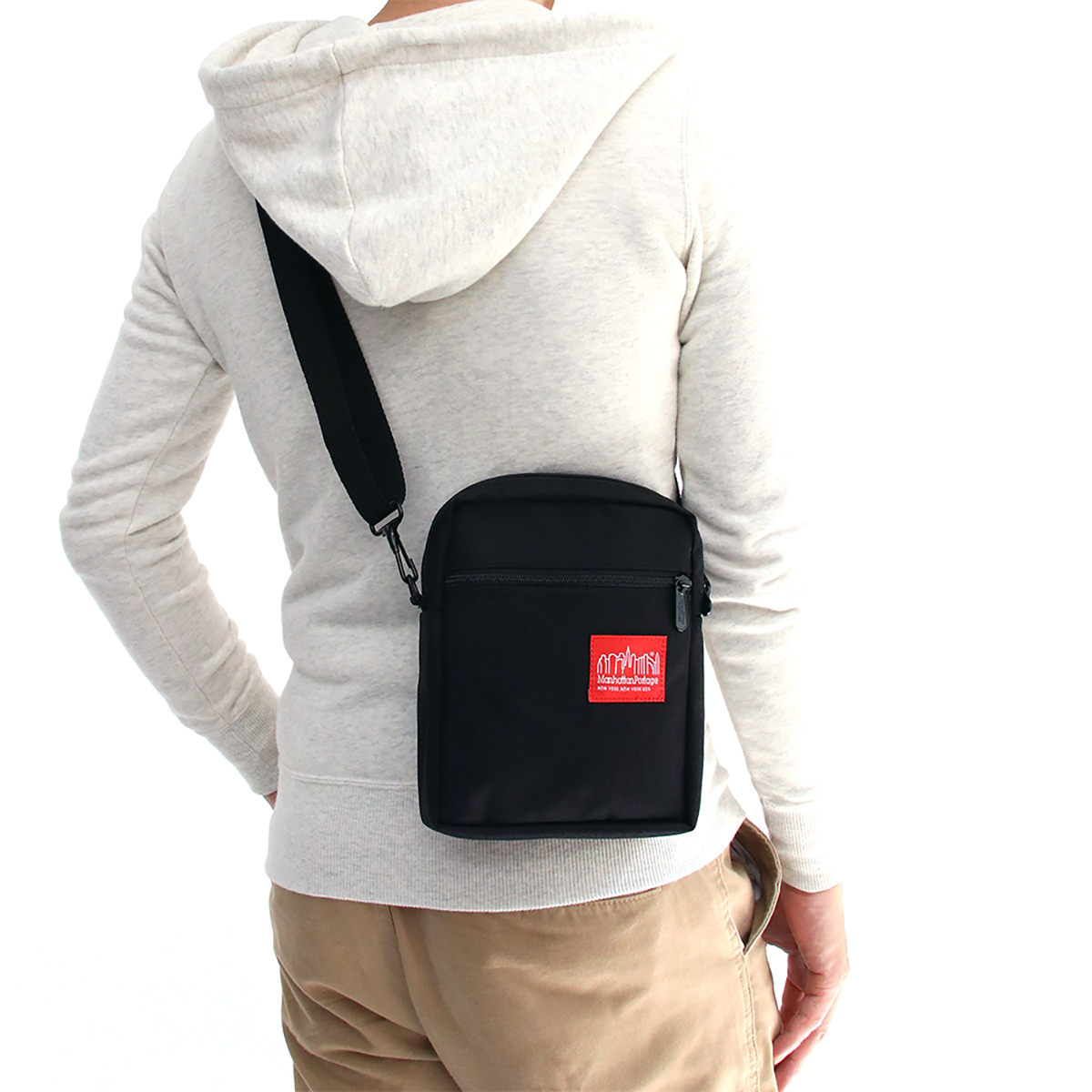 Manhattan Portage マンハッタンポーテージ 1403 Black ショルダーバッグ