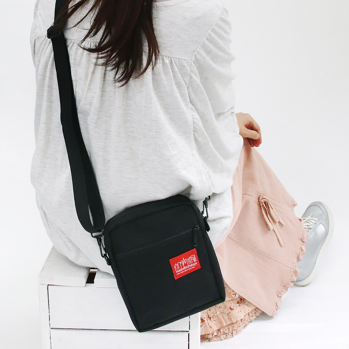 Manhattan Portage マンハッタンポーテージ 1403 Black ショルダーバッグ