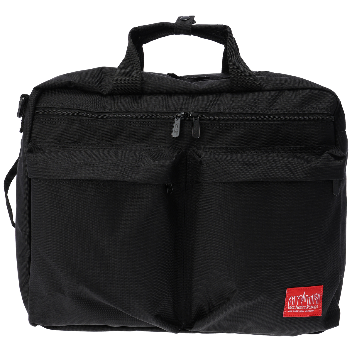 Manhattan Portage マンハッタンポーテージ 1446ZH Black 3Wayビジネスバッグ