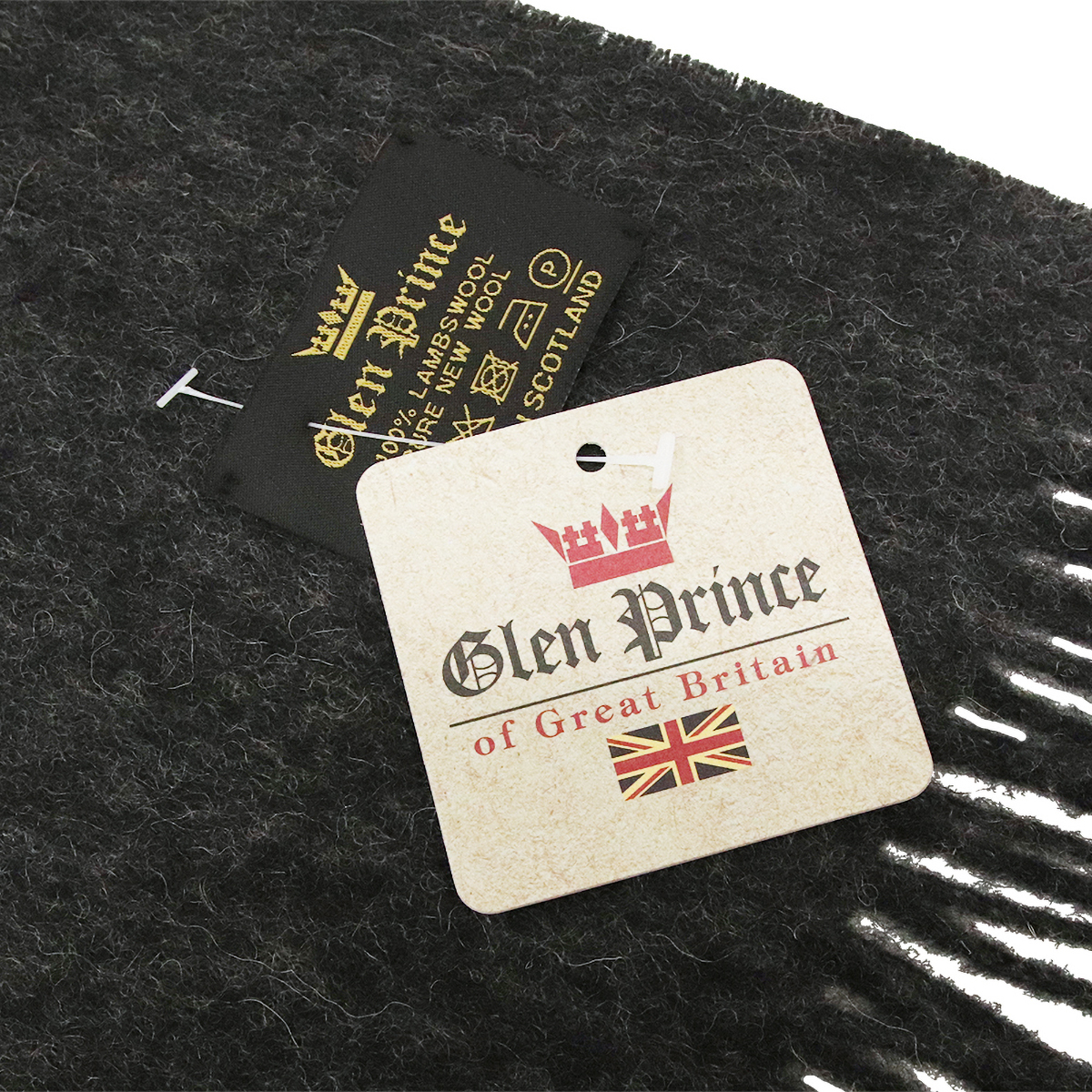 GlenPrince グレンプリンス ラムウールマフラー SLS17-PA700