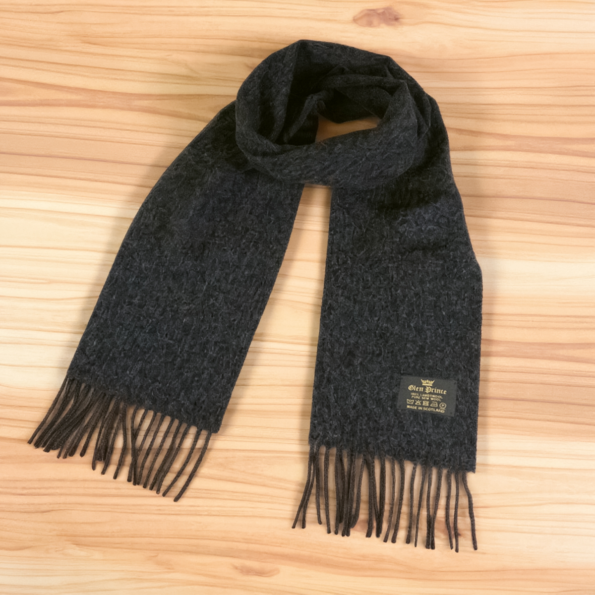 GlenPrince グレンプリンス ラムウールマフラー SLS17-PA700