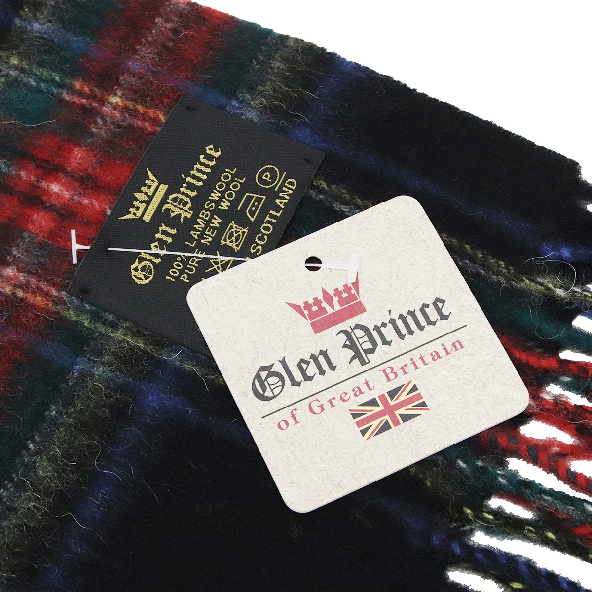 GlenPrince グレンプリンス ラムウールマフラー SLS17-TK324