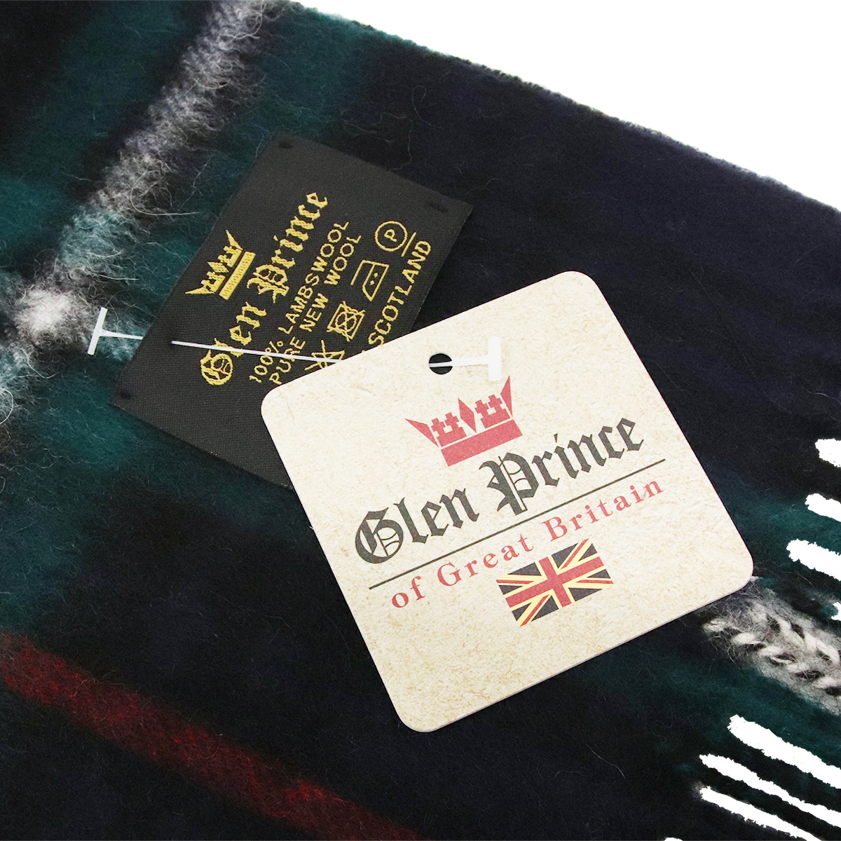 GlenPrince グレンプリンス ラムウールマフラー SLS17-TK309