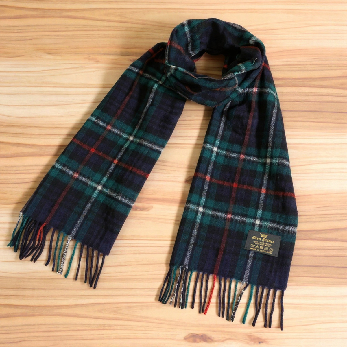 GlenPrince グレンプリンス ラムウールマフラー SLS17-TK309