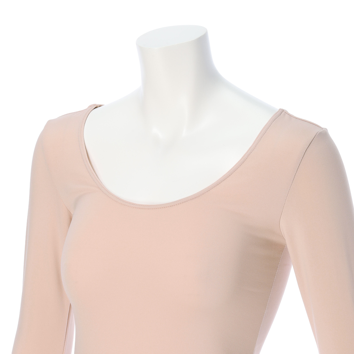 ふわぬく裏起毛インナー８分袖　２枚組