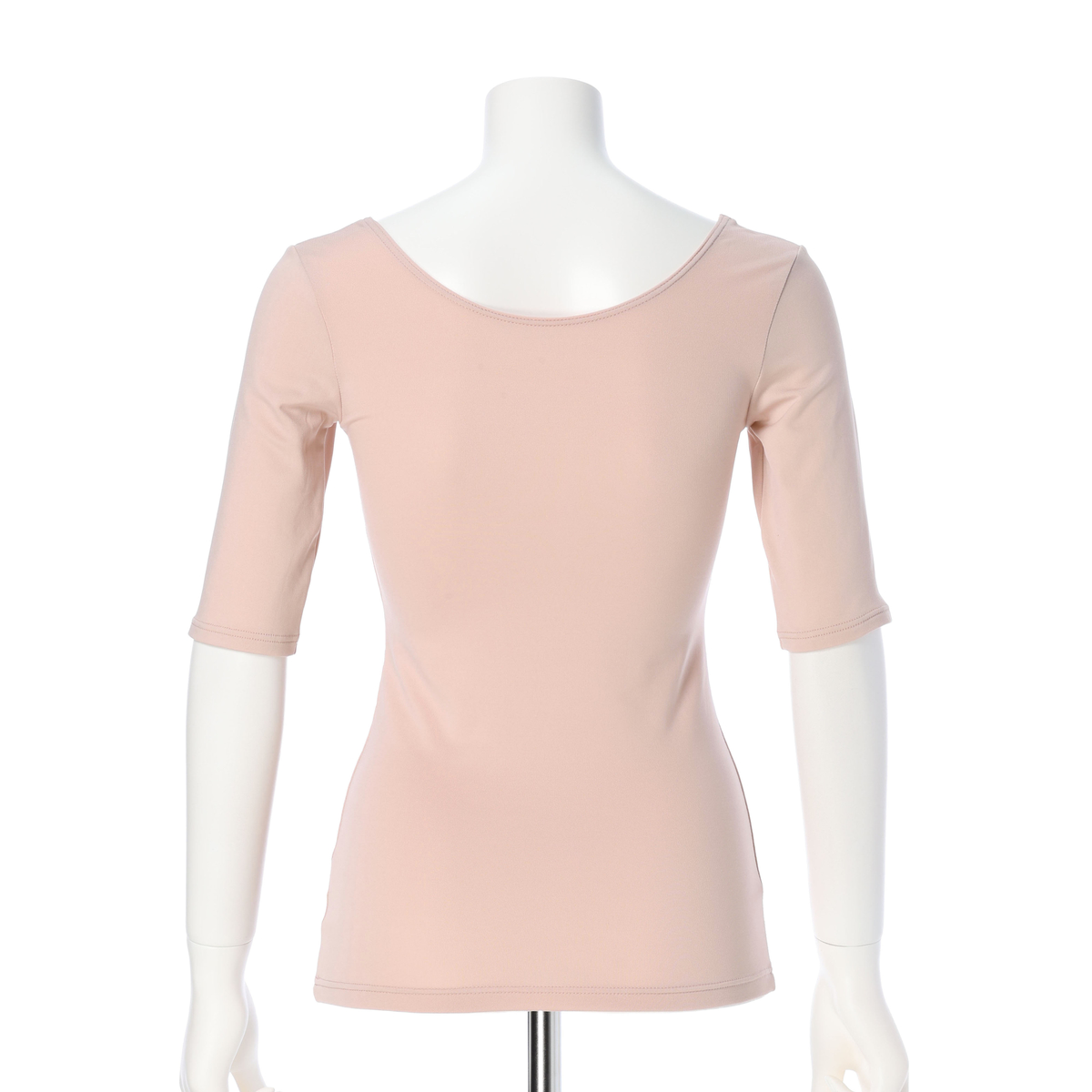 ふわぬく裏起毛インナー５分袖　２枚組