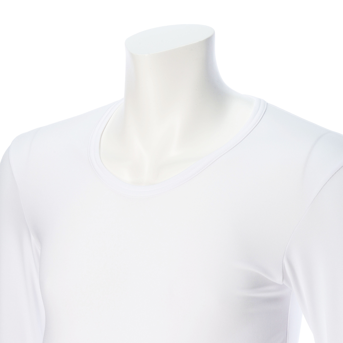 メンズ　ふわぬく裏起毛インナー長袖　２枚組