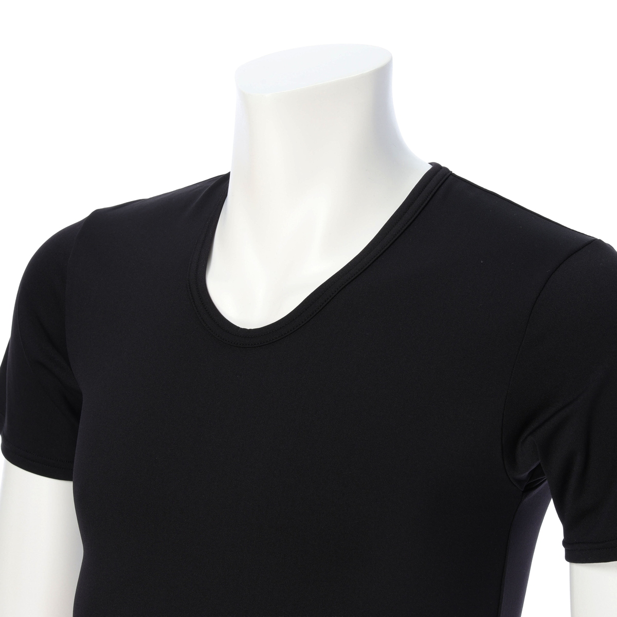 メンズ　ふわぬく裏起毛インナー半袖　２枚組