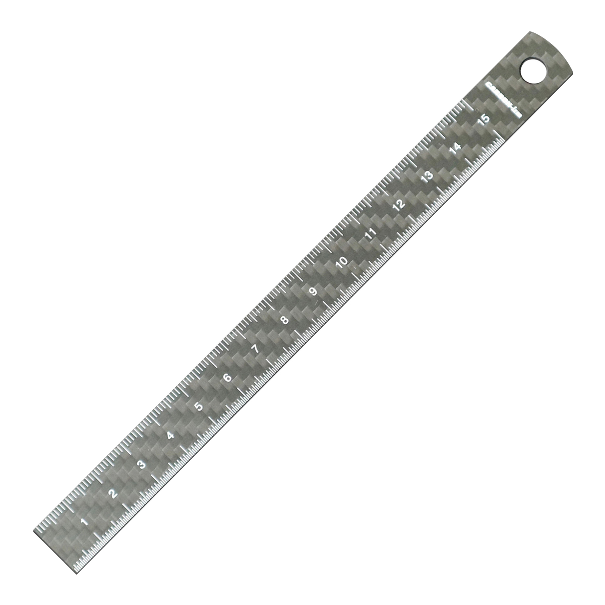 【CARBON-izm】超軽量ドライカーボン定規　15cm