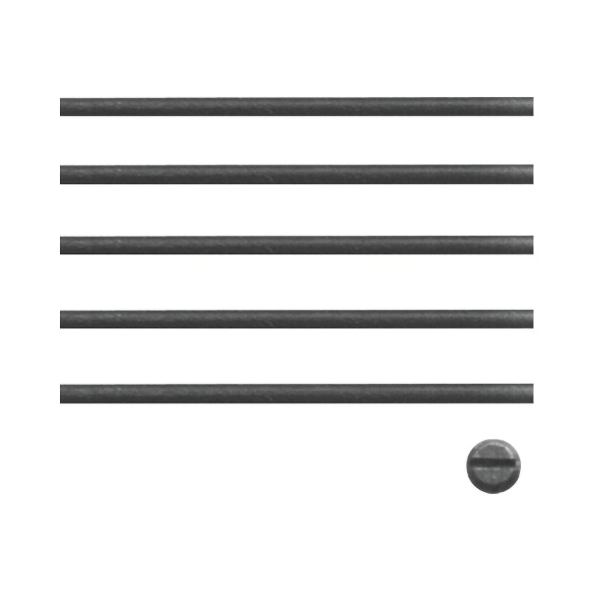 時計用　バンドピン抜き　交換軸５本組Φ０．７ｍｍ