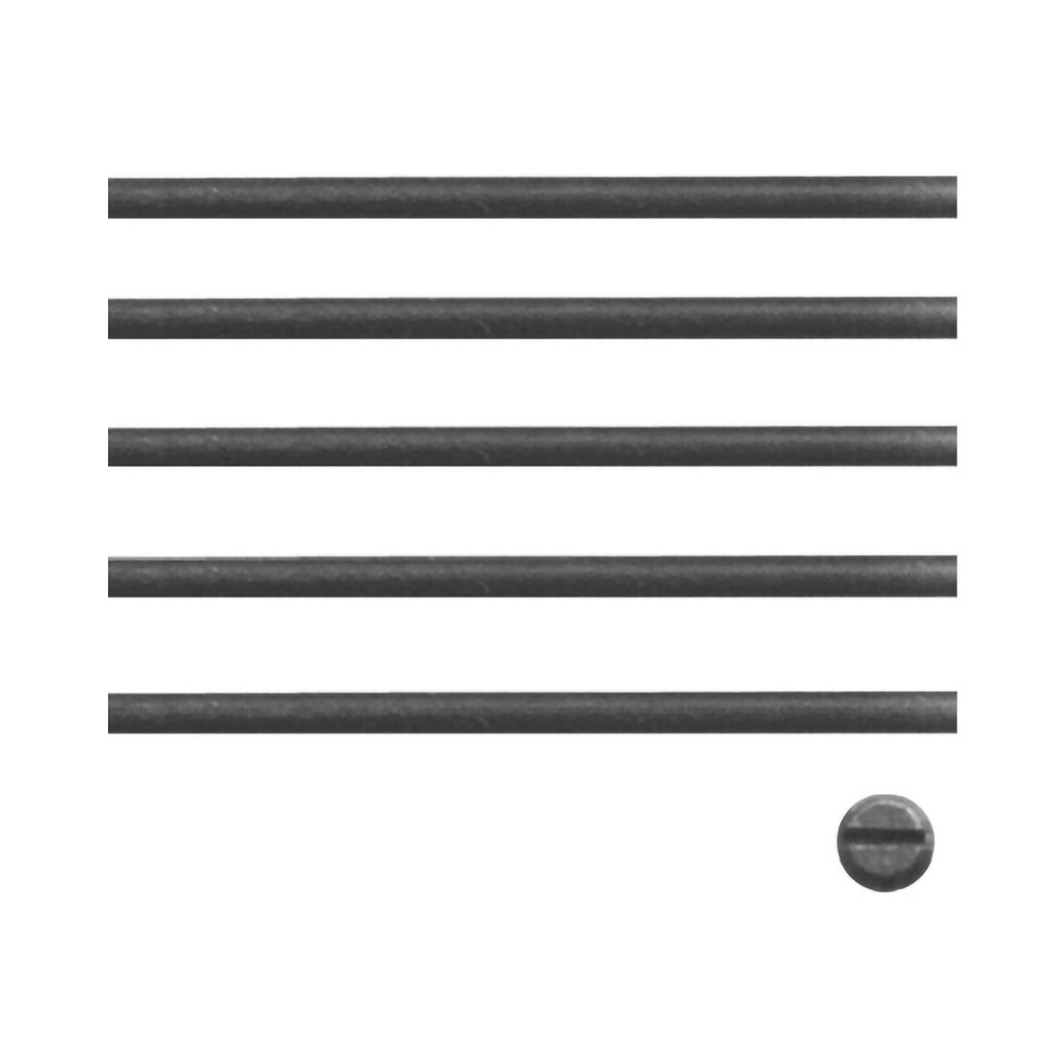 時計用　バンドピン抜き　交換軸５本組Φ０．８ｍｍ