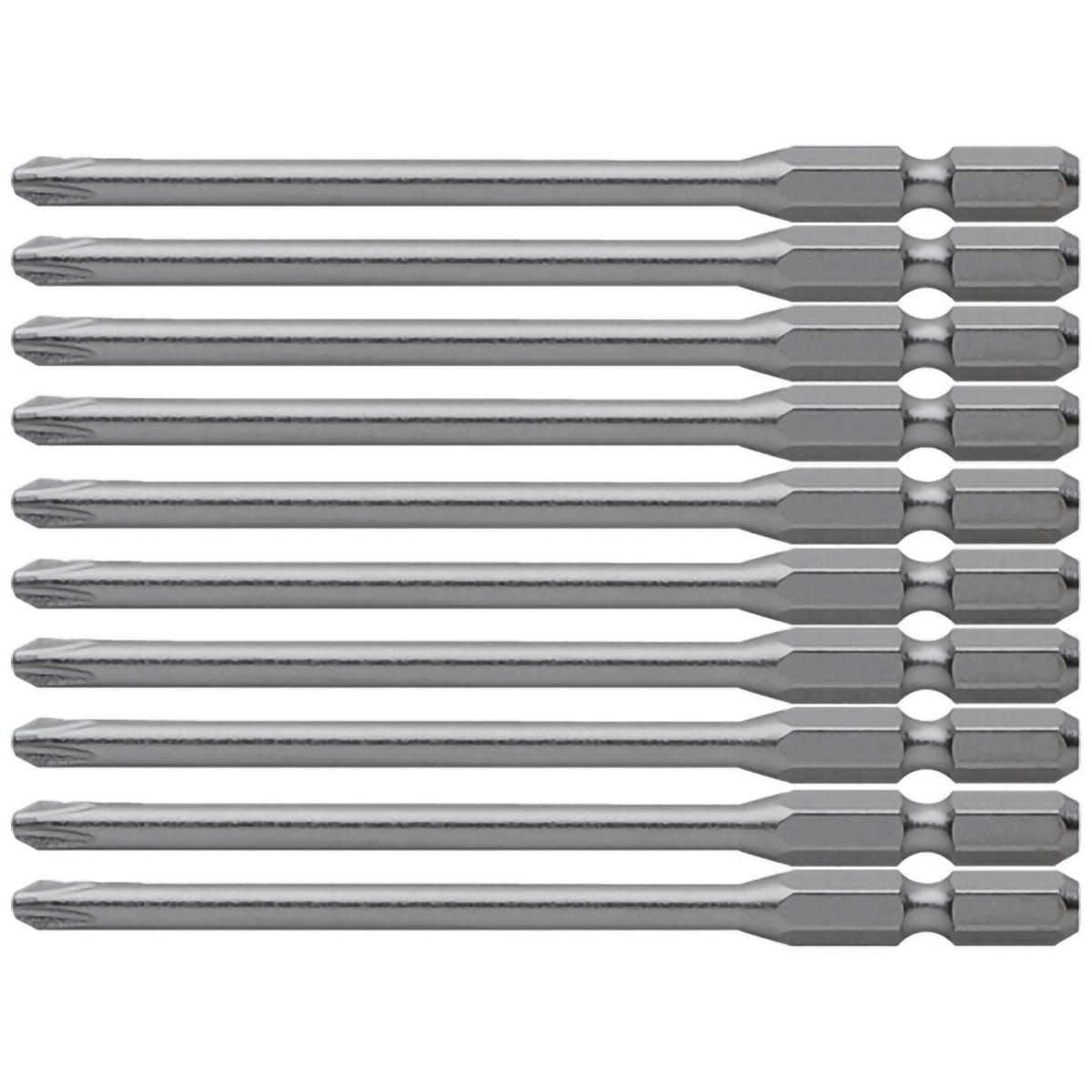 パワービット１０本組　段付＋２×１００